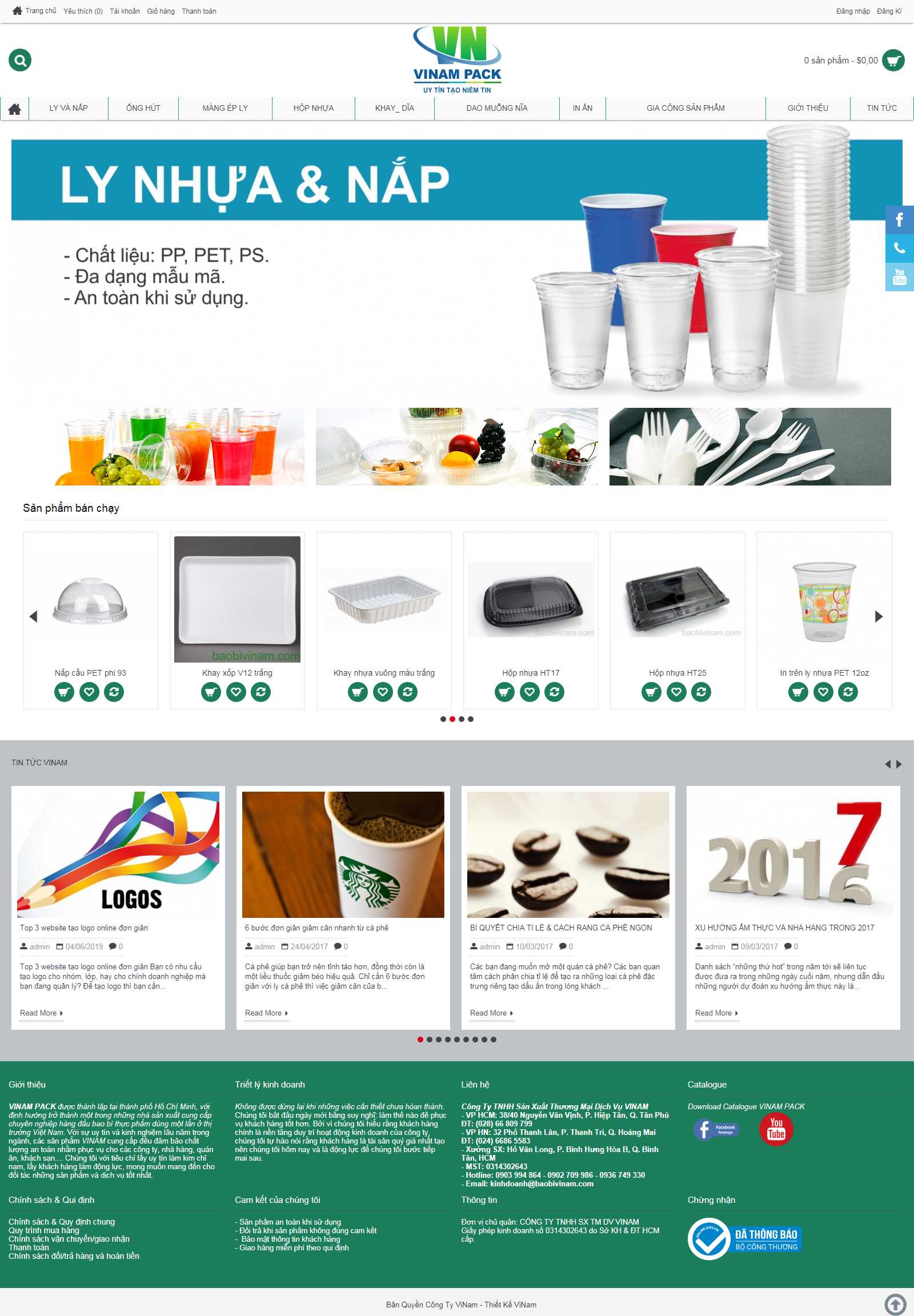 Thiết kế Web Thừa Thiên - Huế - baobivinam.com