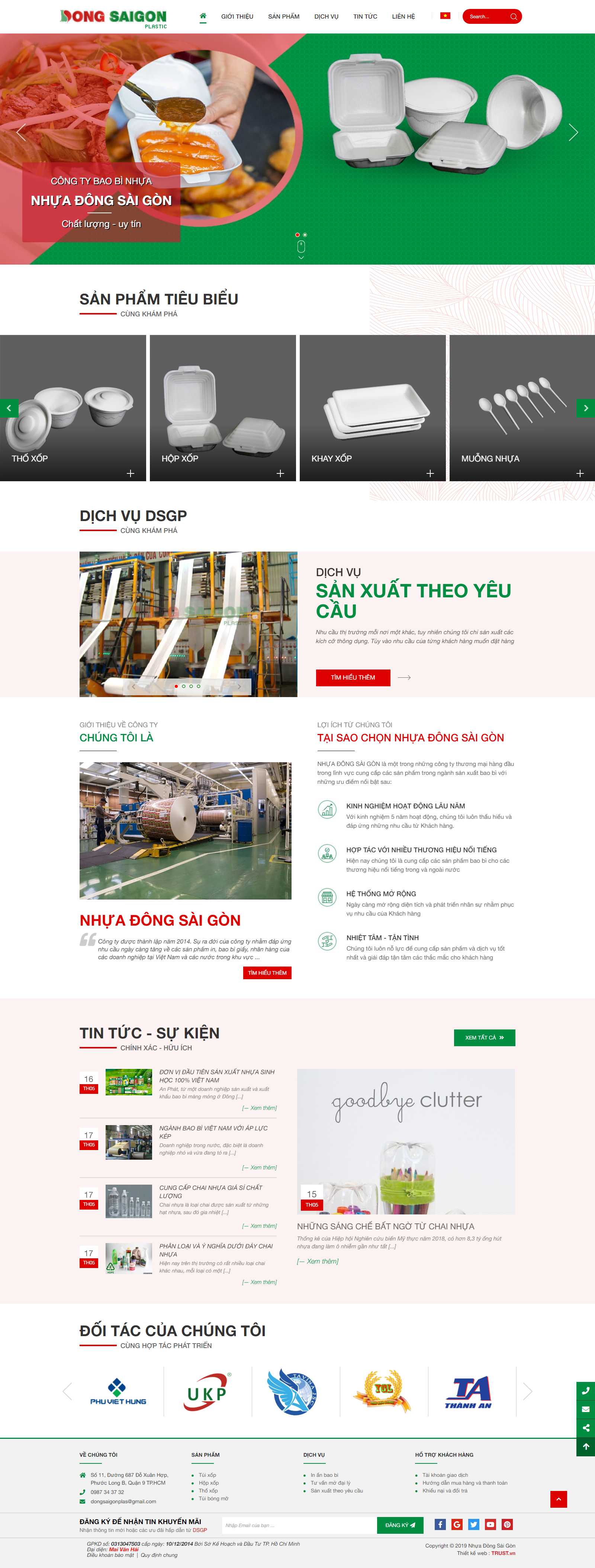 Thiết kế Web Thừa Thiên - Huế - dongsaigonplas.com