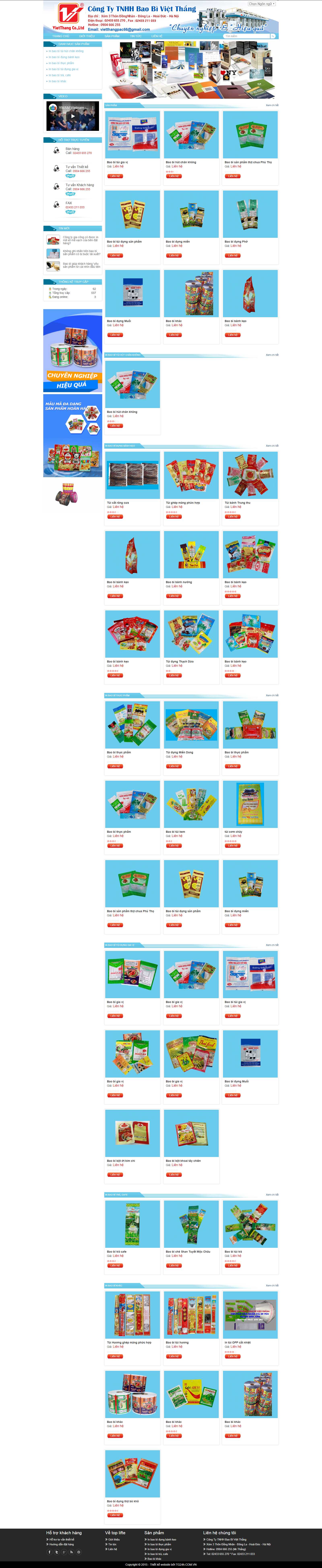 Thiết kế Web Tiền Giang - baobivietthang.com.vn