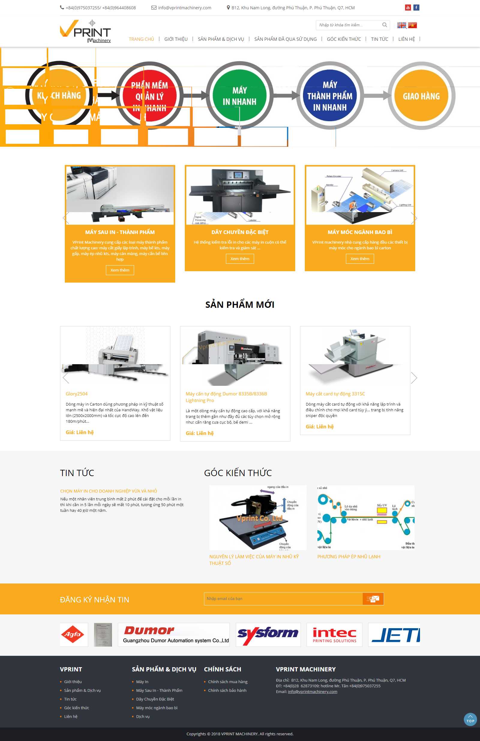 Thiết kế Web Trà Vinh - vprintmachinery.com
