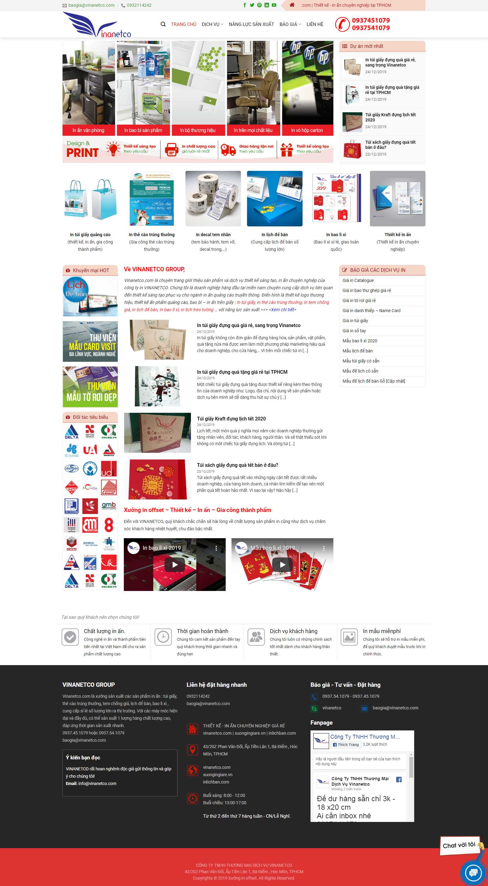 Thiết kế Web Trà Vinh - vinanetco.com