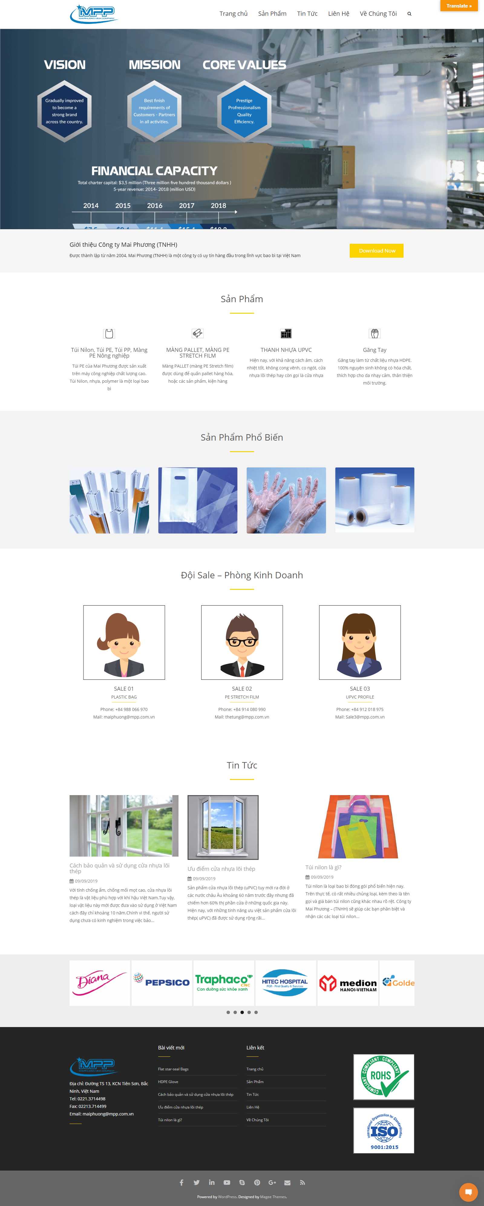 Thiết kế Web Vĩnh Long - mpp.com.vn