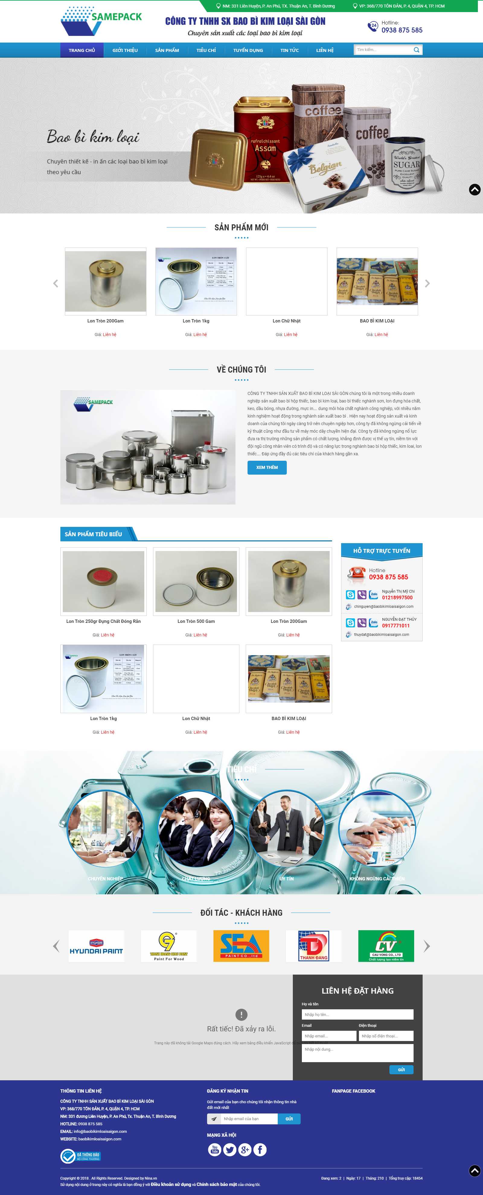 Thiết kế Web Vĩnh Long - baobikimloaisaigon.com