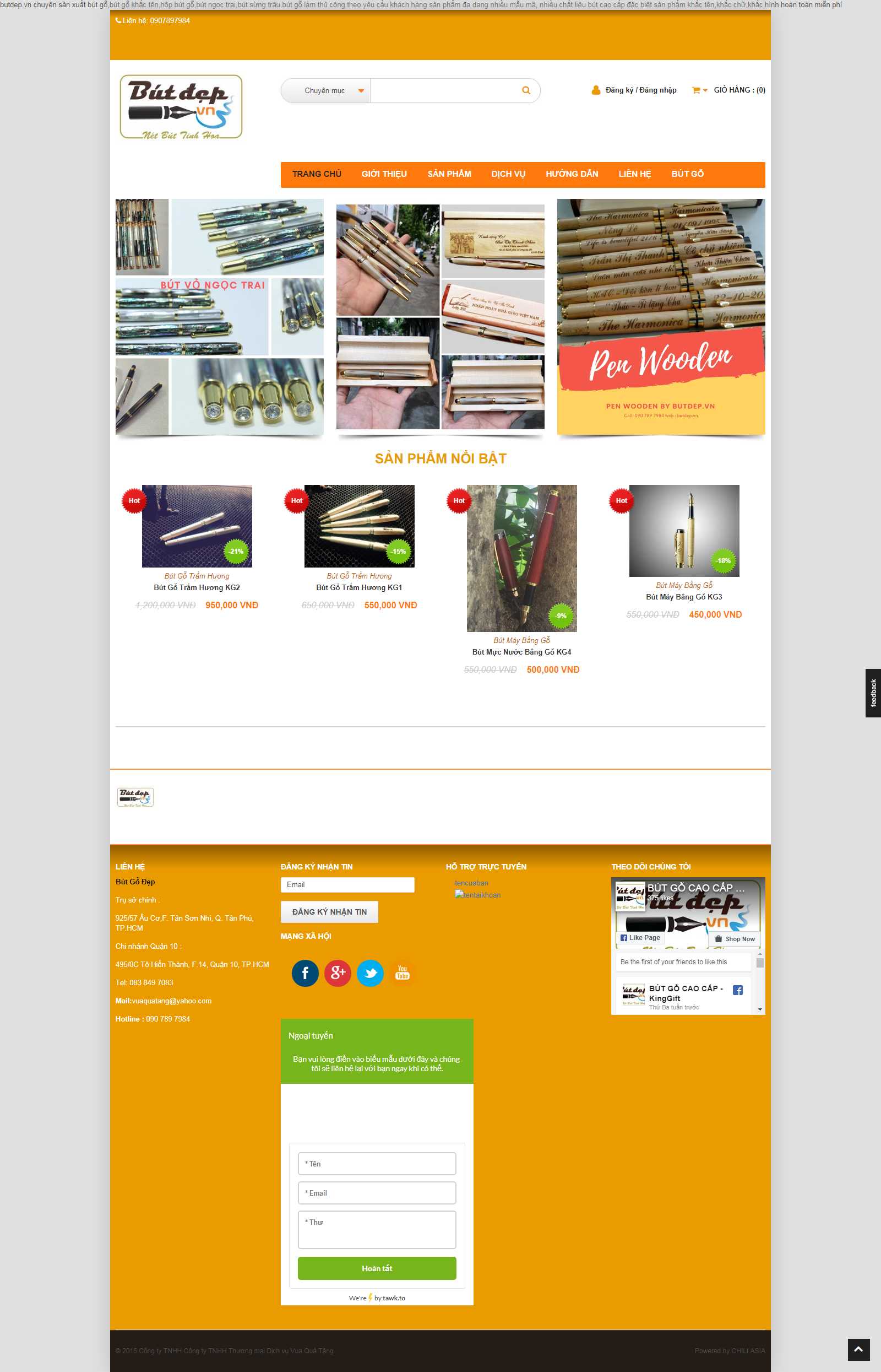 Thiết kế Web Yên Bái - www.butdep.vn