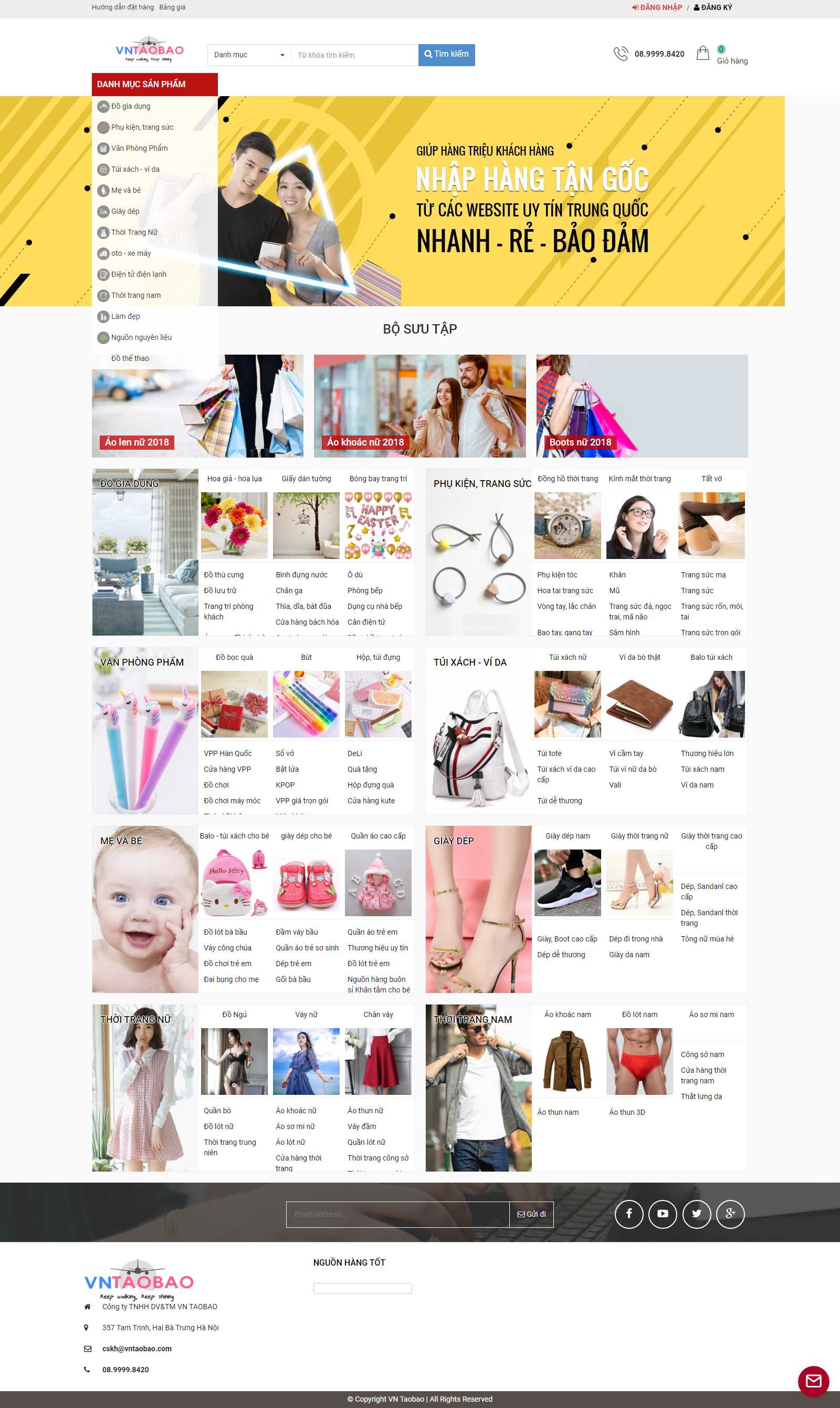 Thiết kế Web Quận 1 - vntaobao.com