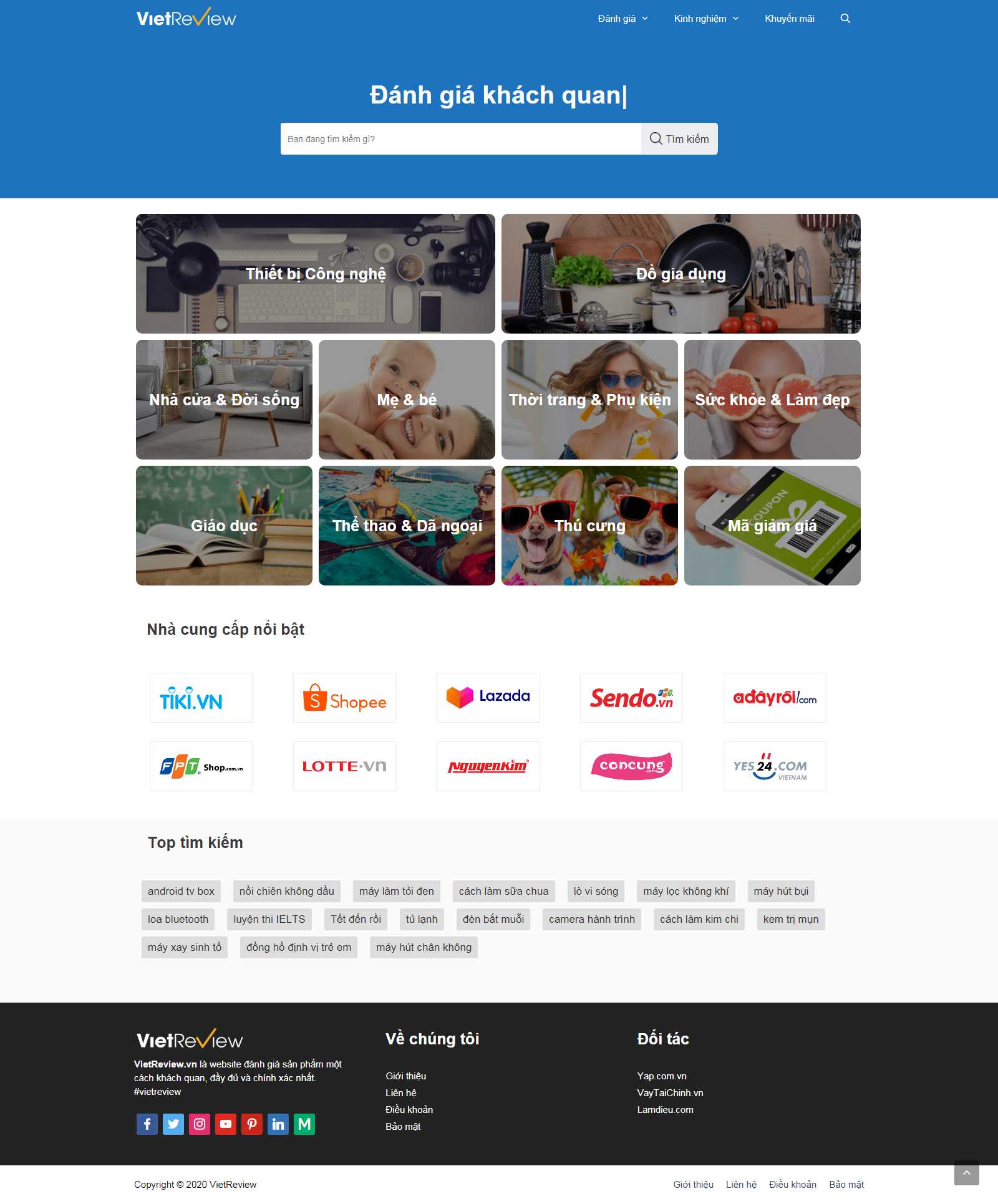 Thiết kế Web Quận 4 - vietreview.vn