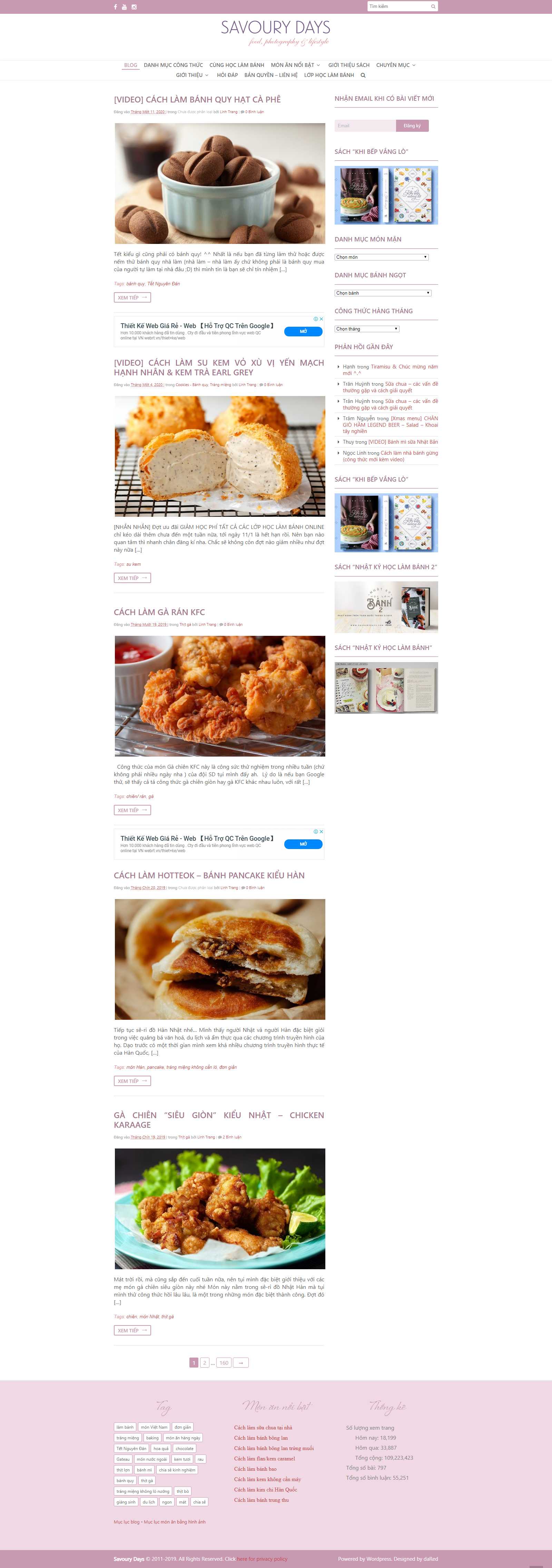 Thiết kế Web Quận 7 - www.savourydays.com