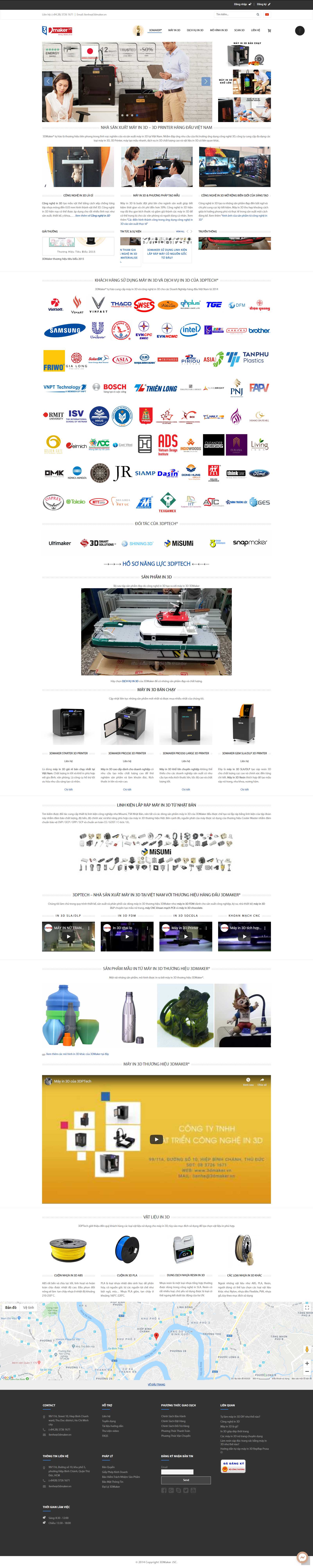 Thiết kế Web Quận 10 - www.3dmaker.vn