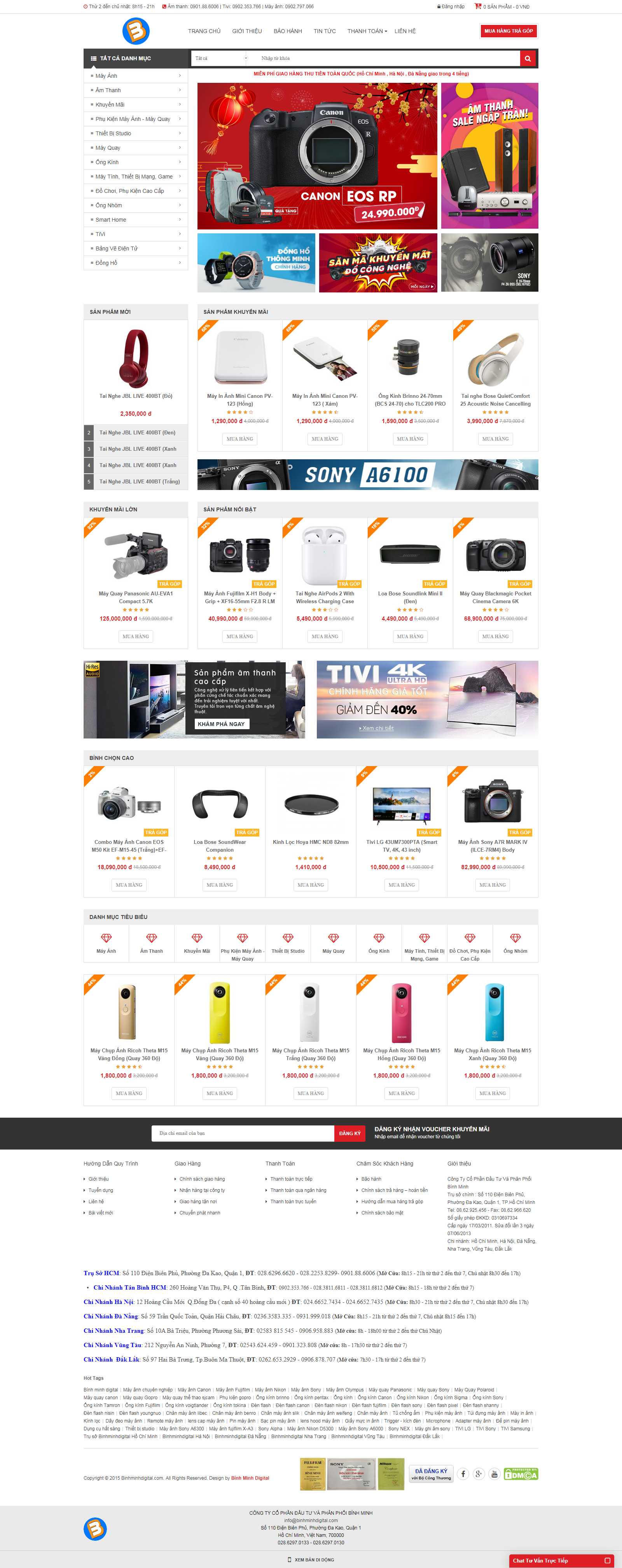 Thiết kế Web Quận 10 - binhminhdigital.com