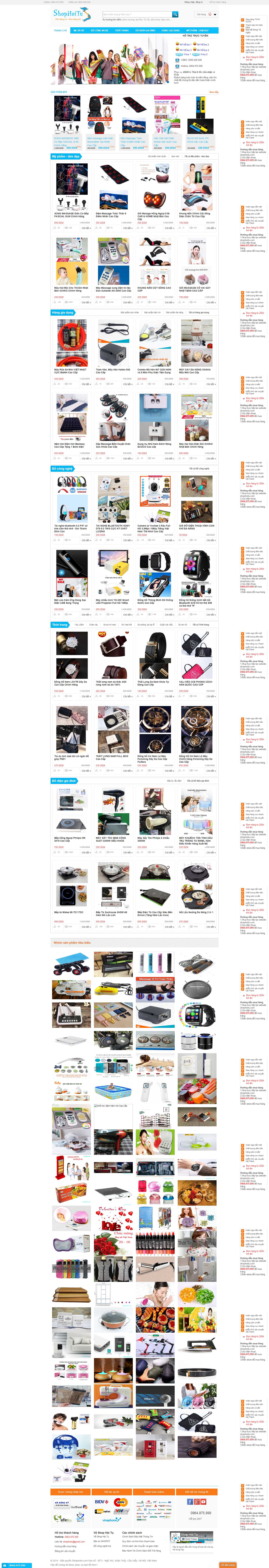 Thiết kế Web quận Phú Nhuận - shophoitu.com