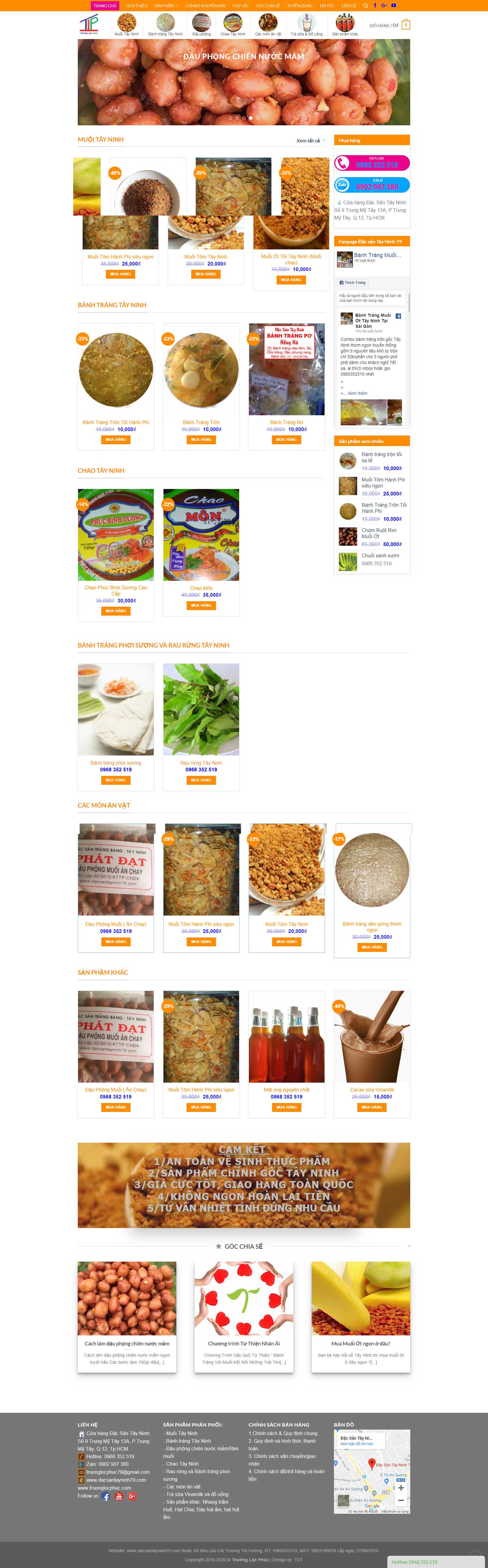 Thiết kế Web quận Phú Nhuận - dacsantayninh79.com