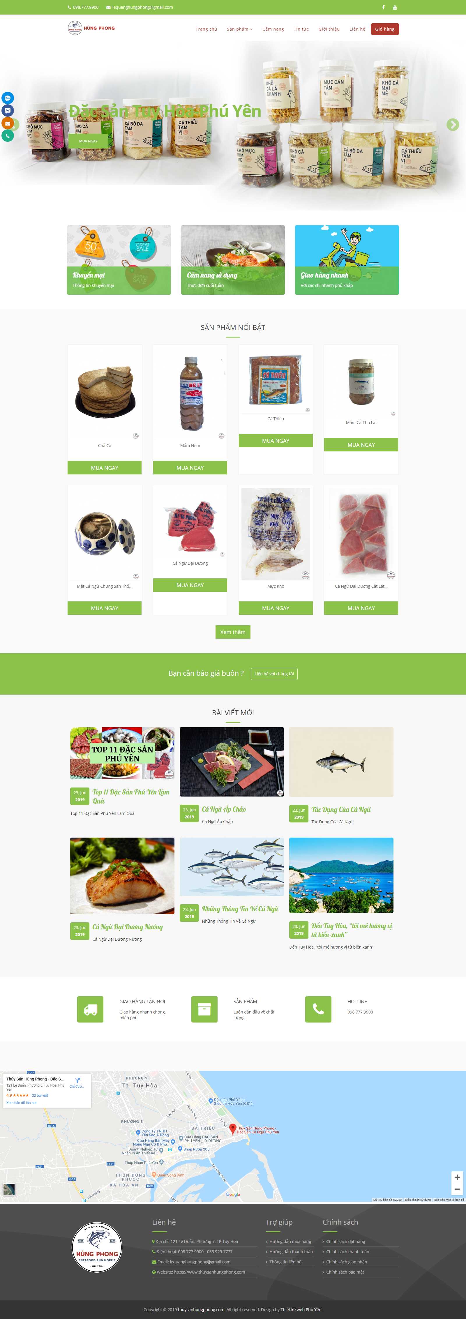 Thiết kế Web quận Tân Bình - thuysanhungphong.com