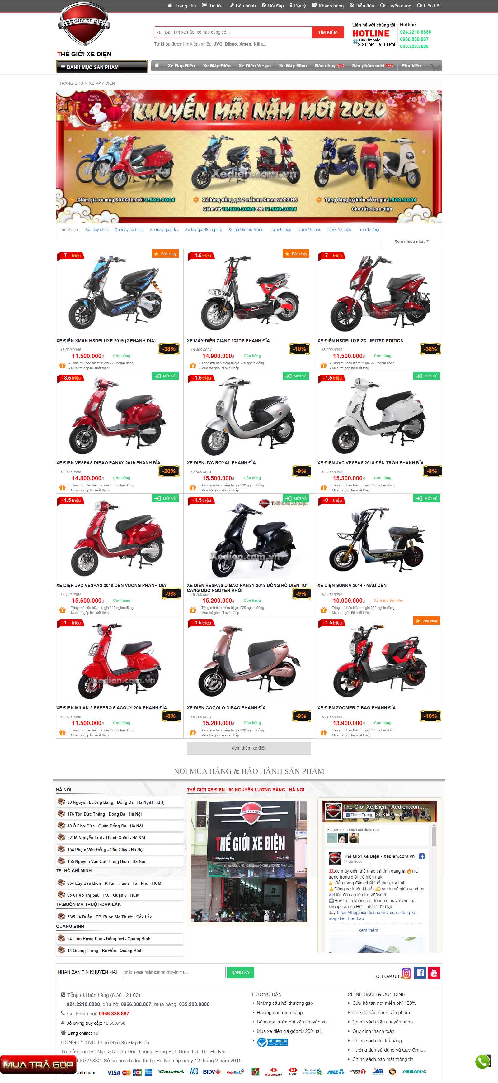 Thiết kế Web huyện Bình Chánh - thegioixedien.com.vn