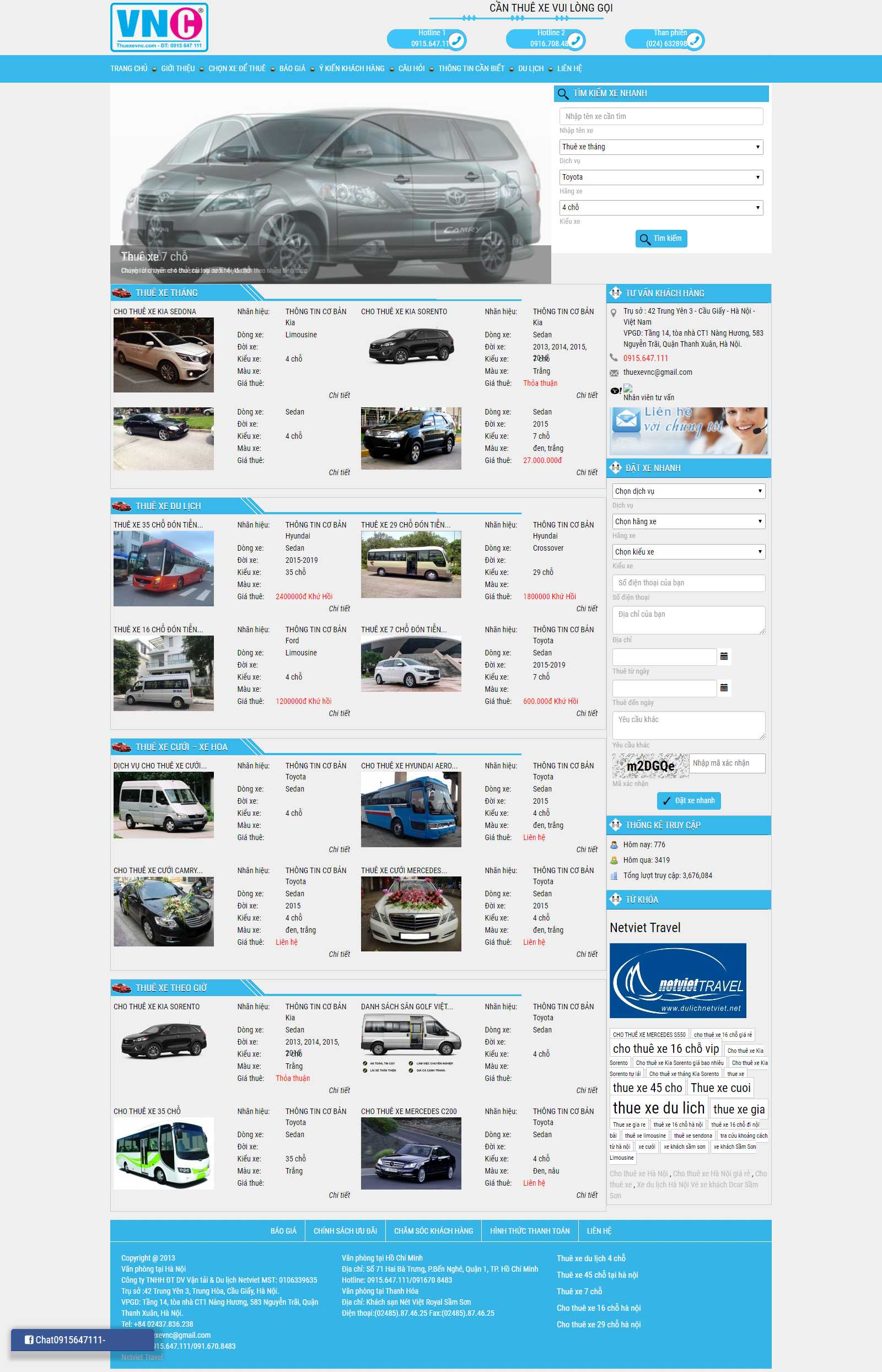 Thiết kế Web huyện Bình Chánh - thuexevnc.com