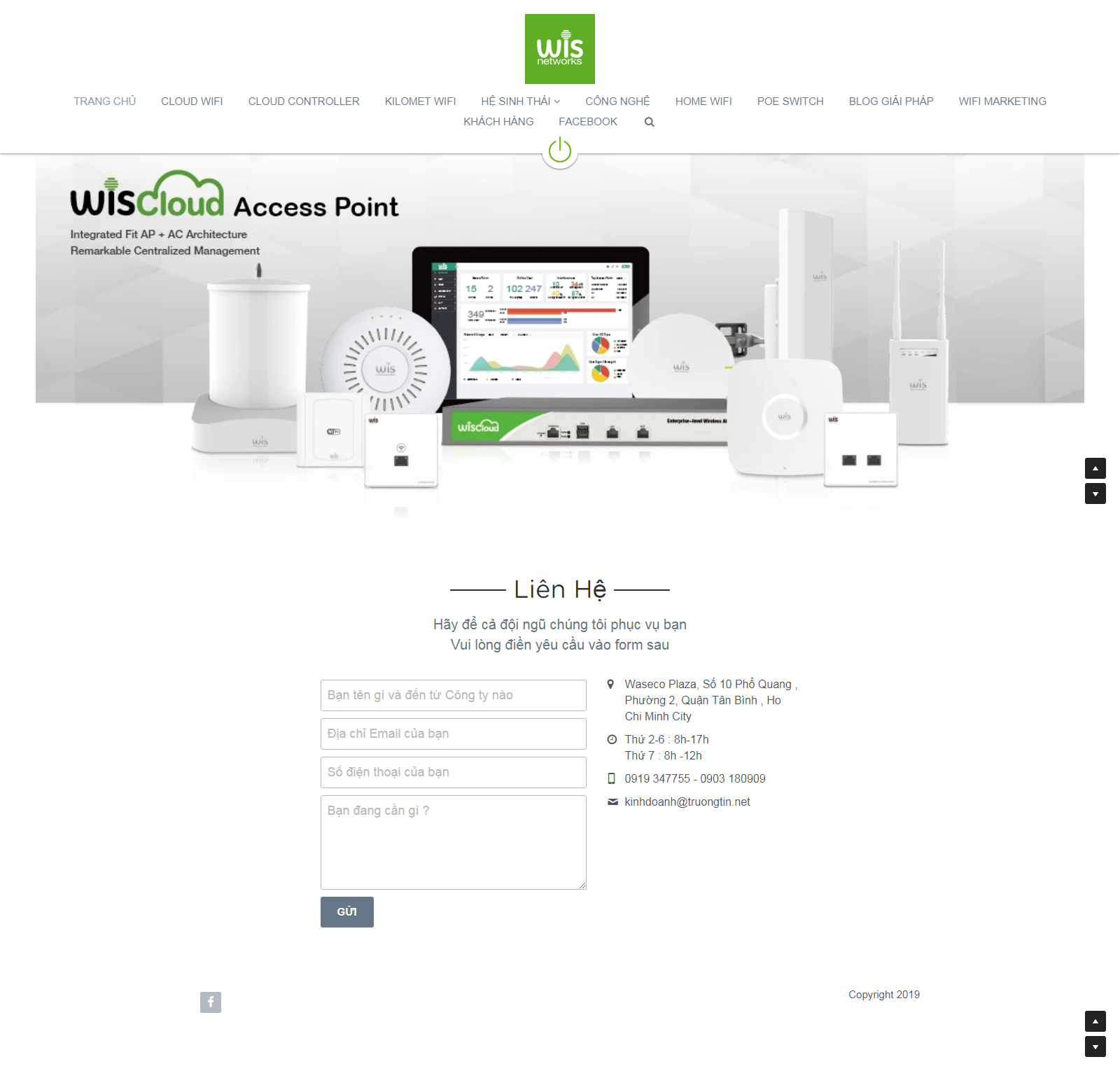 Thiết kế Web huyện Hóc Môn - www.wisnetworks.vn