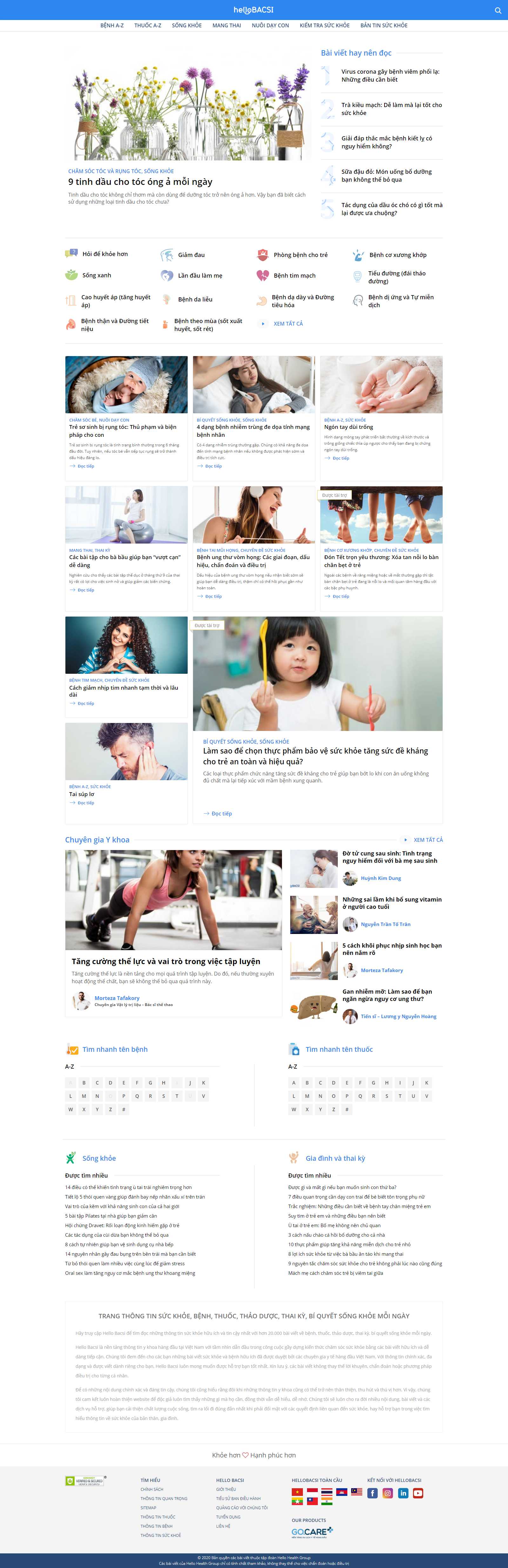 Thiết kế Web dược - hellobacsi.com
