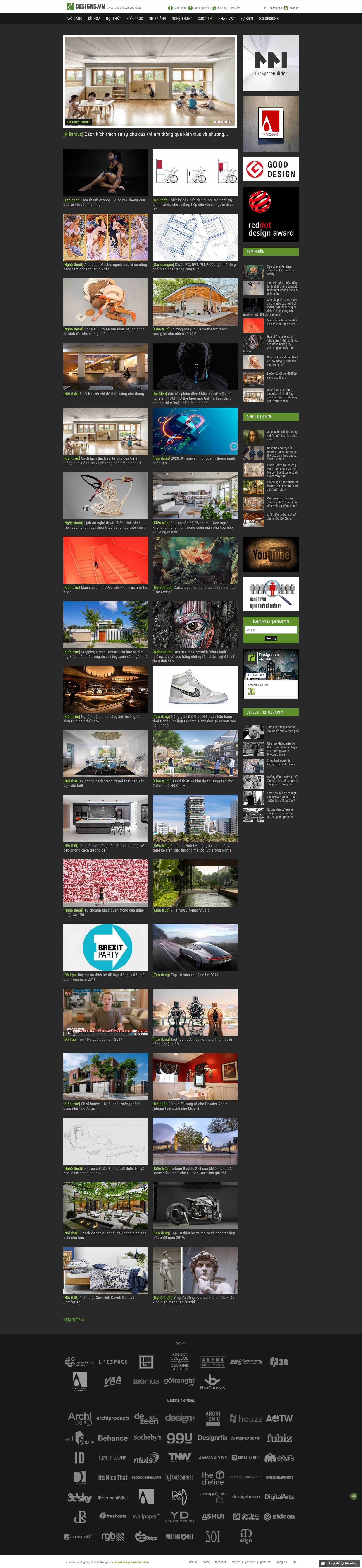 Thiết kế Web kiến trúc - designs.vn