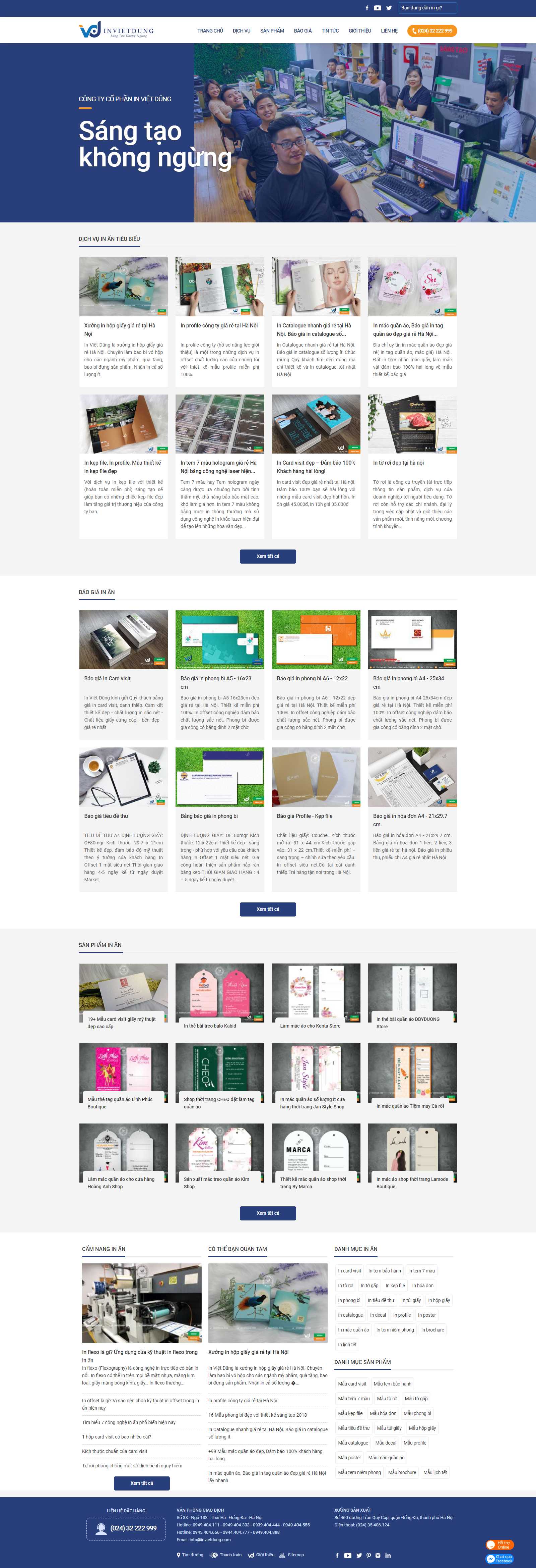 Thiết kế Web hiệu quả - invietdung.com