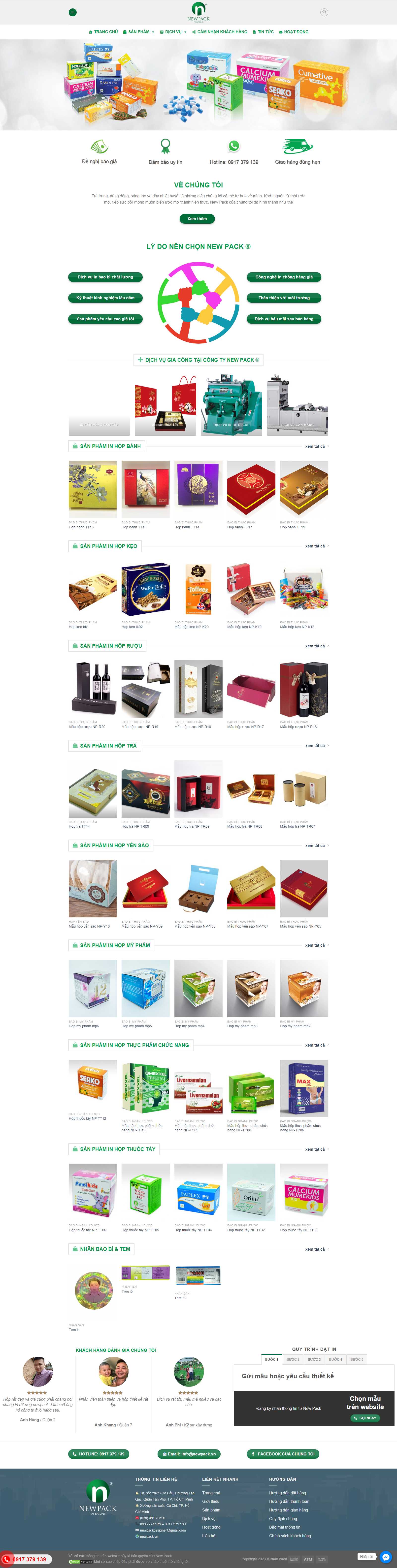 Thiết kế Web nhanh - newpack.vn