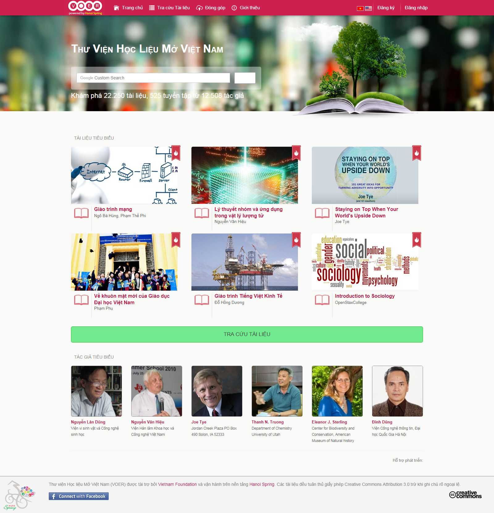 Thiết kế Web đẹp nhất - voer.edu.vn