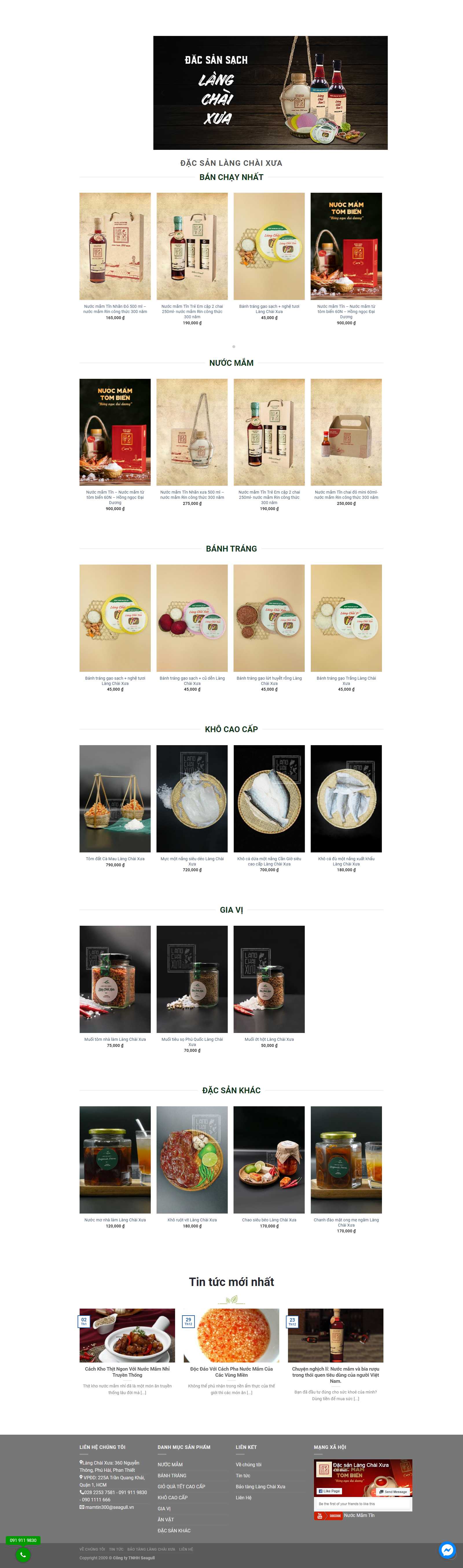 Thiết kế Web đẹp nhất - langchaixua.com