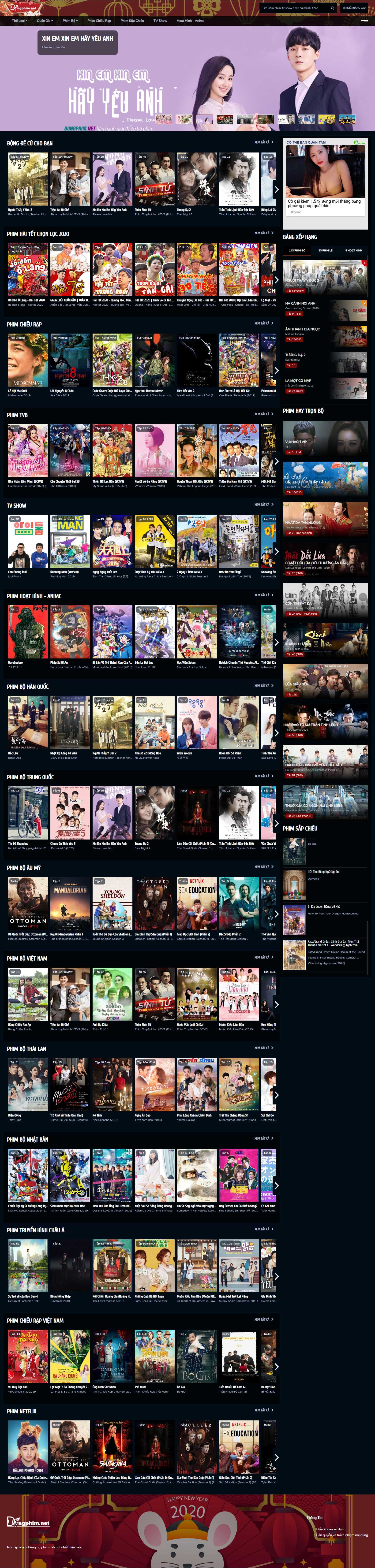 Thiết kế Web phim - www.dongphim.net