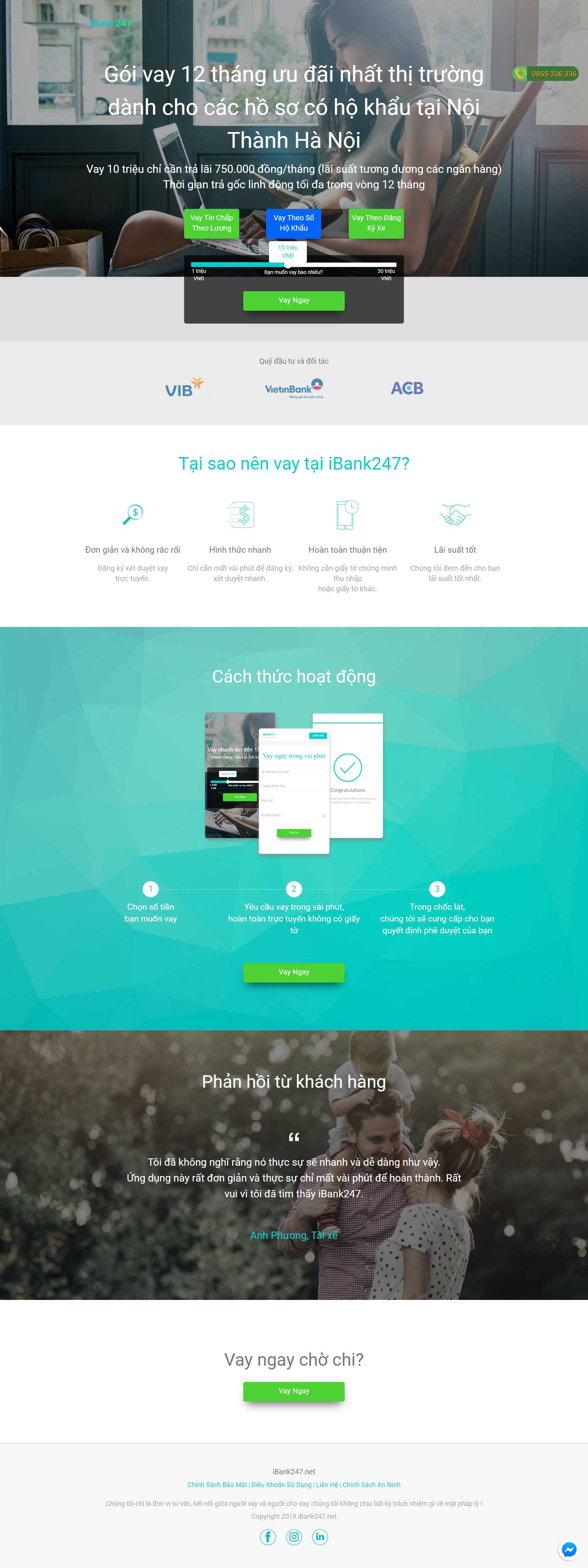 Thiết kế Web 500k - ibank247.net