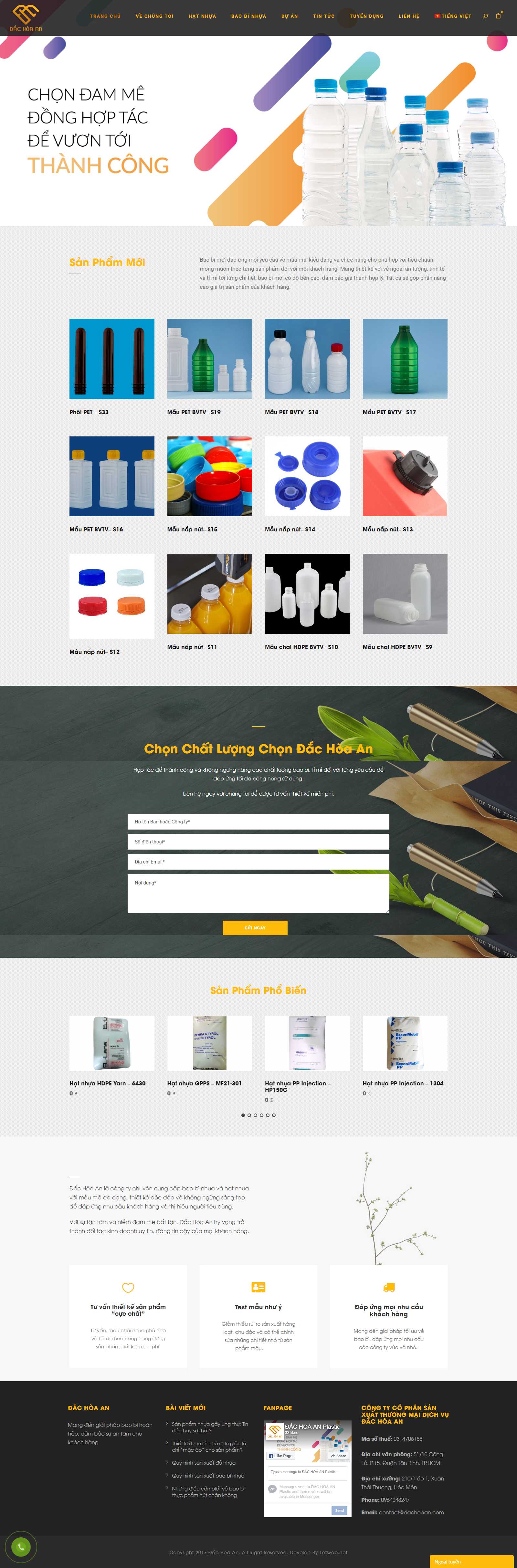 Thiết kế Web online - dachoaan.com