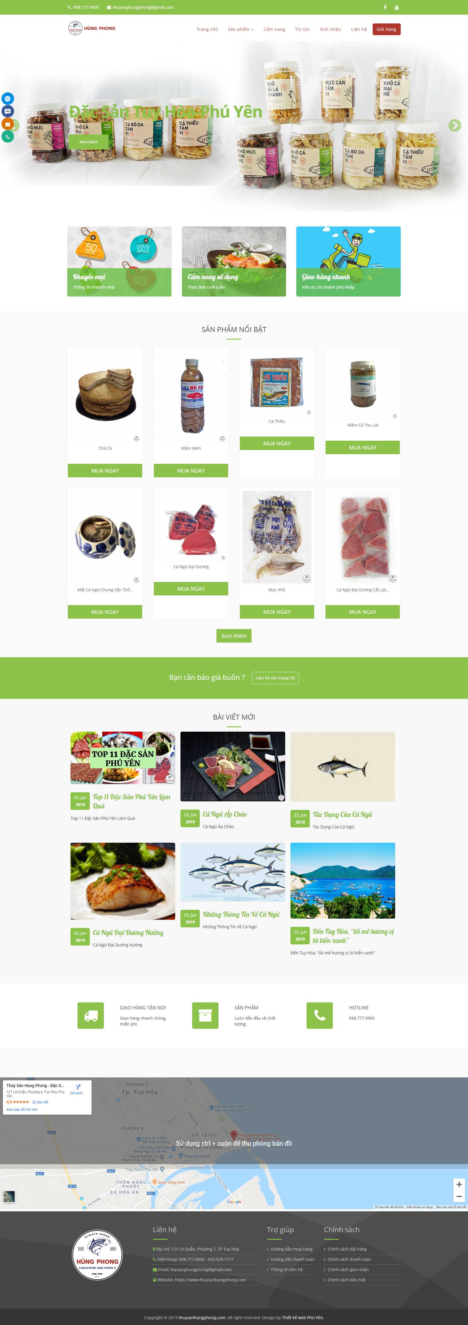 Thiết kế Web vinaweb - thuysanhungphong.com