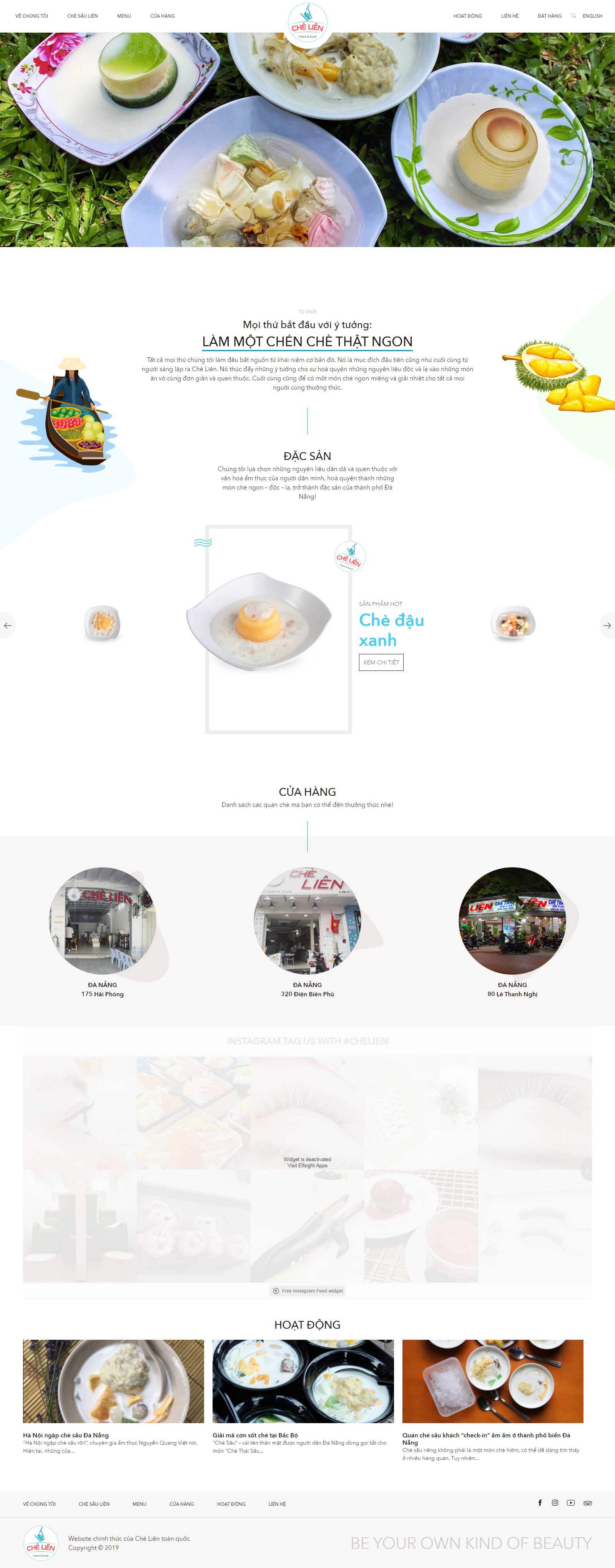 Thiết kế Web vinaweb - chelien.com.vn