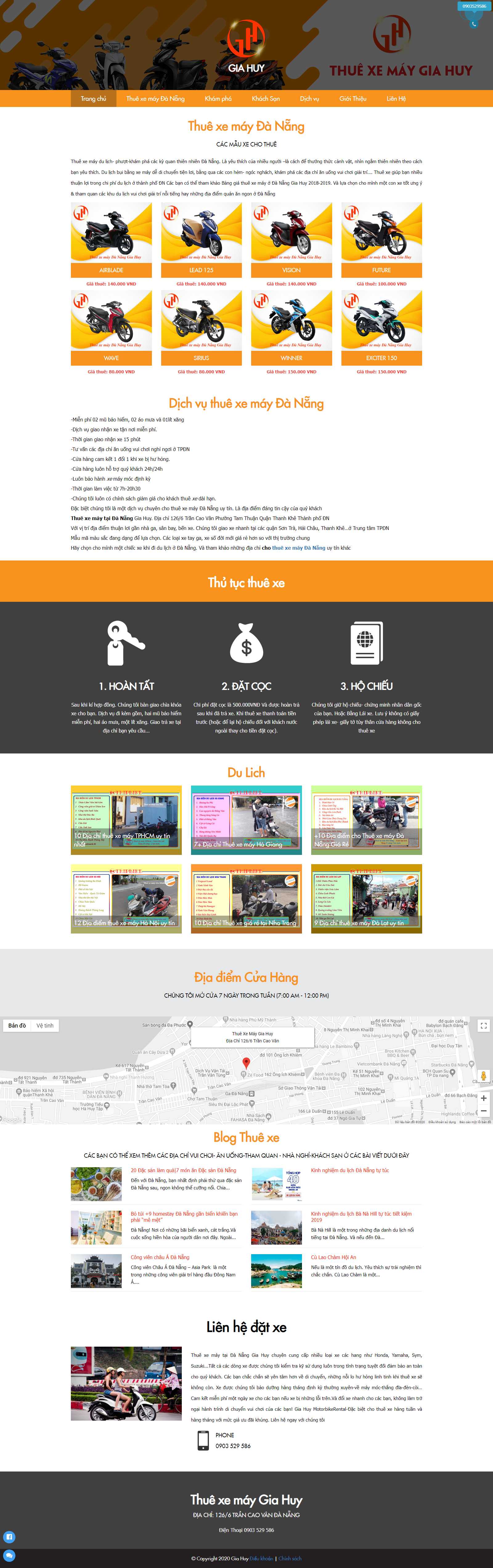 Thiết kế Web trang vàng - atdanang.com