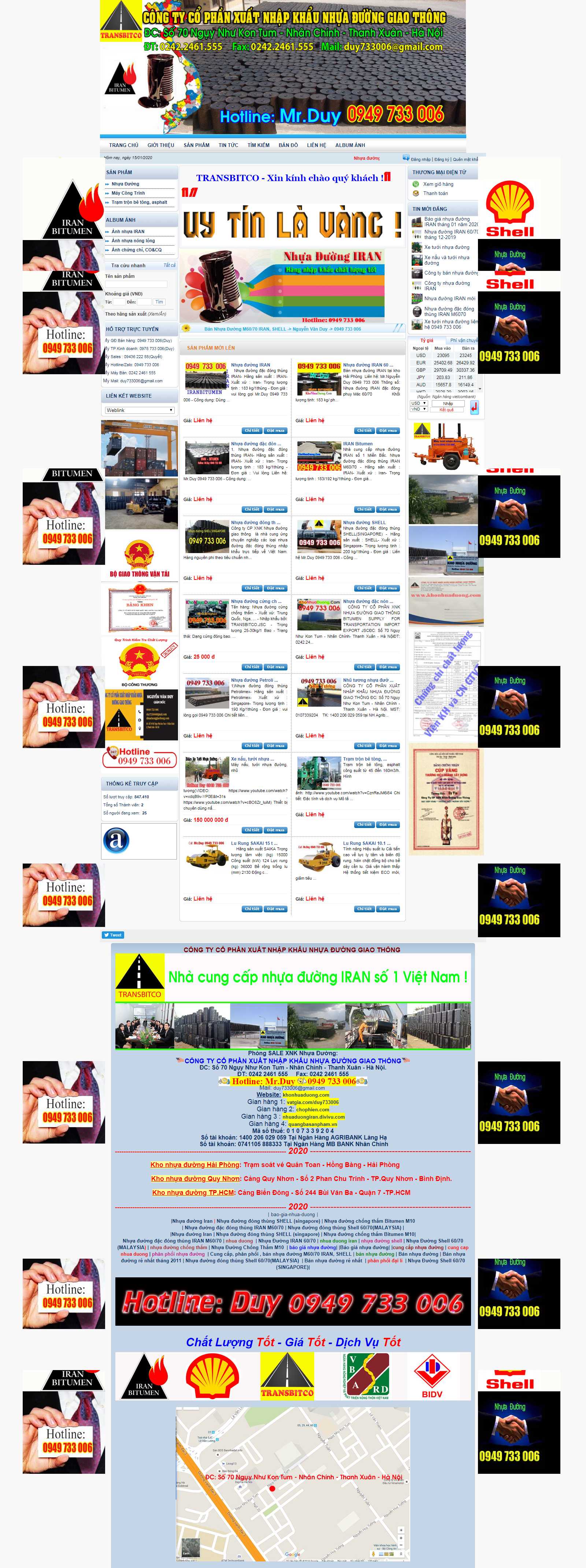 Thiết kế Web bán lẻ - khonhuaduong.com