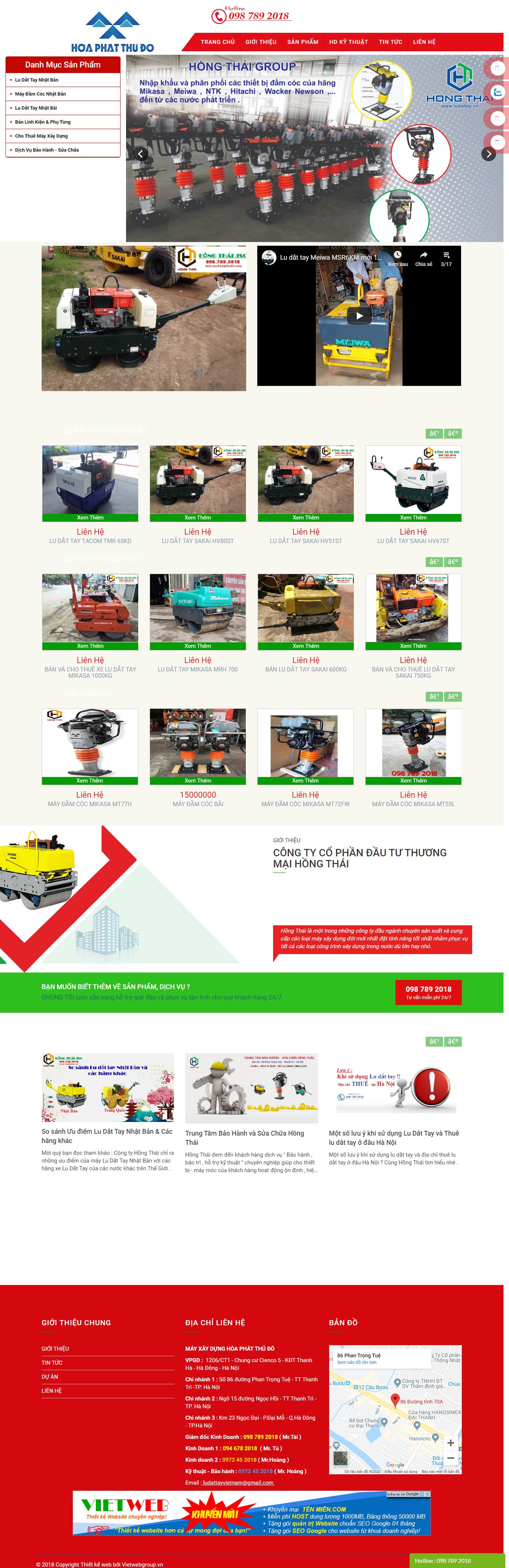 Thiết kế Web mới - ludattay.vn