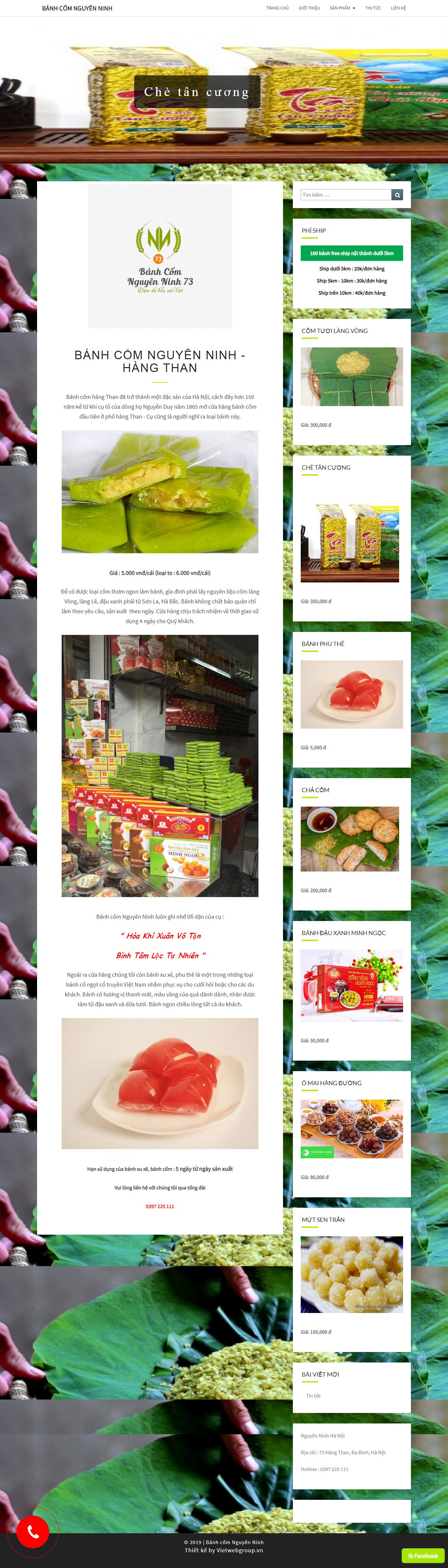 Thiết kế Web mới - nguyenninhhanoi.com