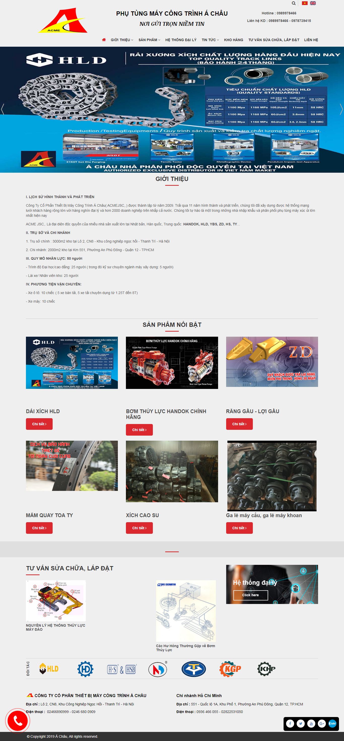 Thiết kế Web mới - phutungachau.com