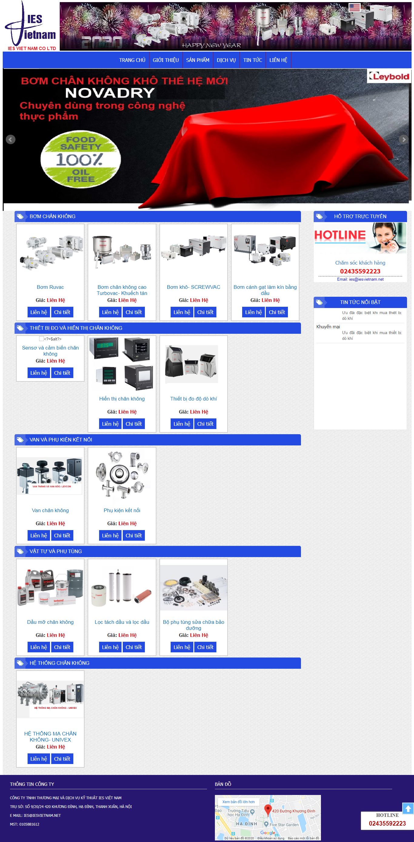 Thiết kế Web mới - iesvietnam.net