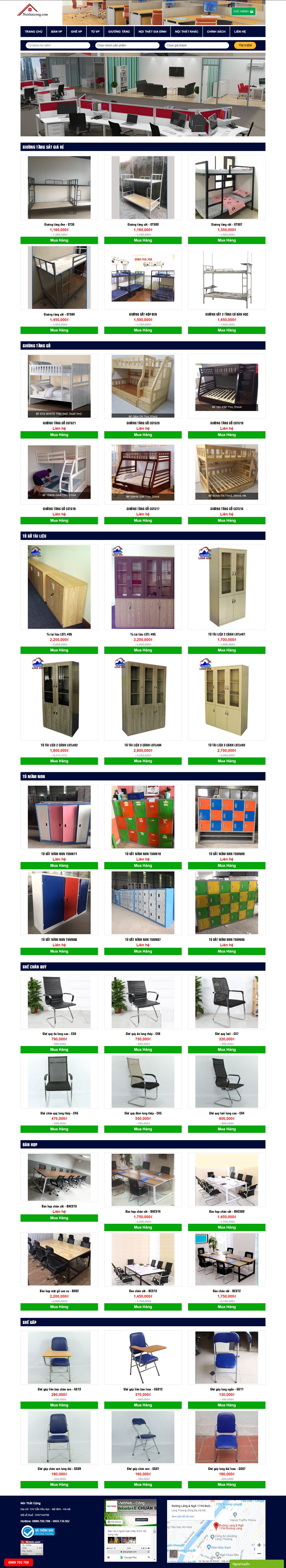 Thiết kế Web mới - noithatcong.com