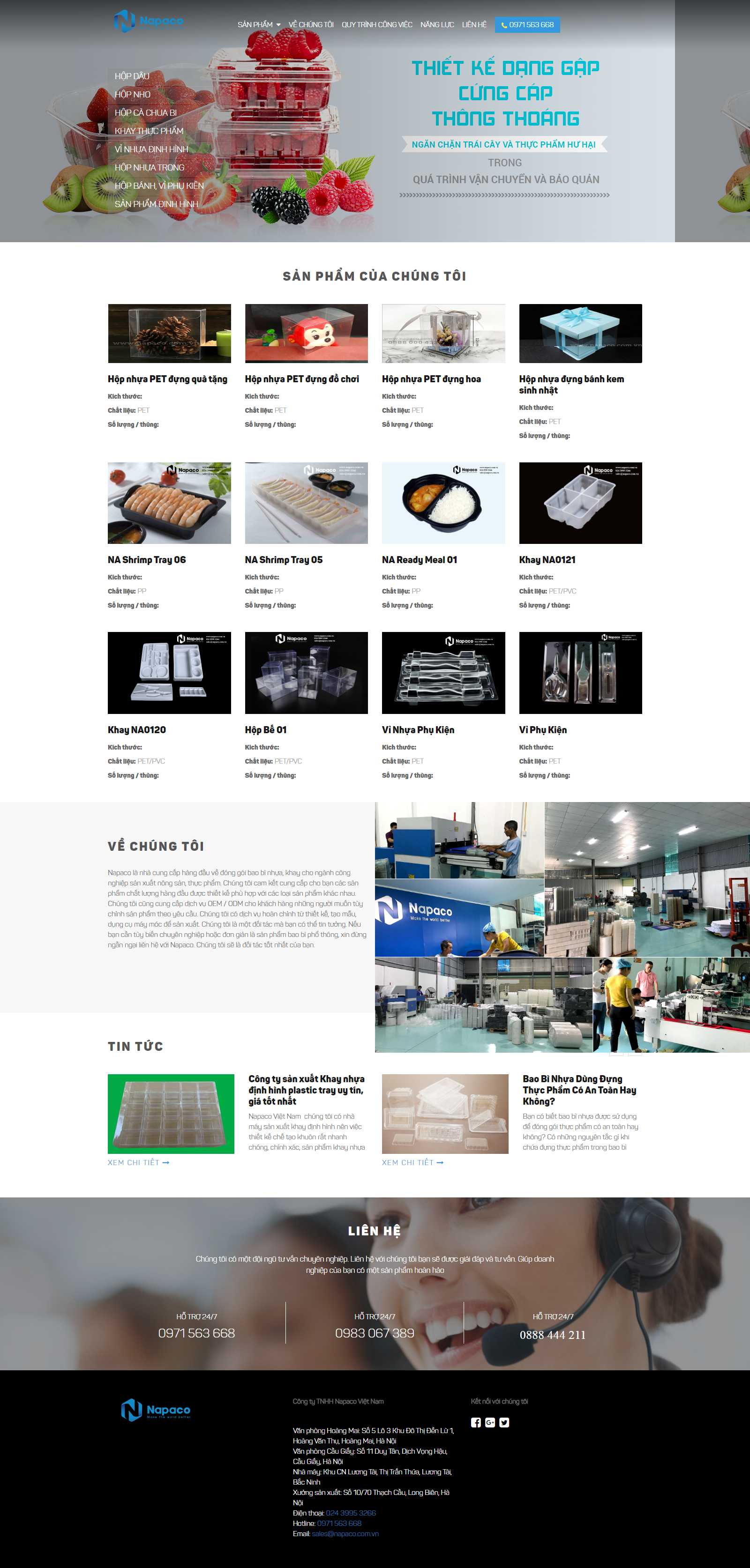 Thiết kế Web cực rẻ - www.napaco.com.vn