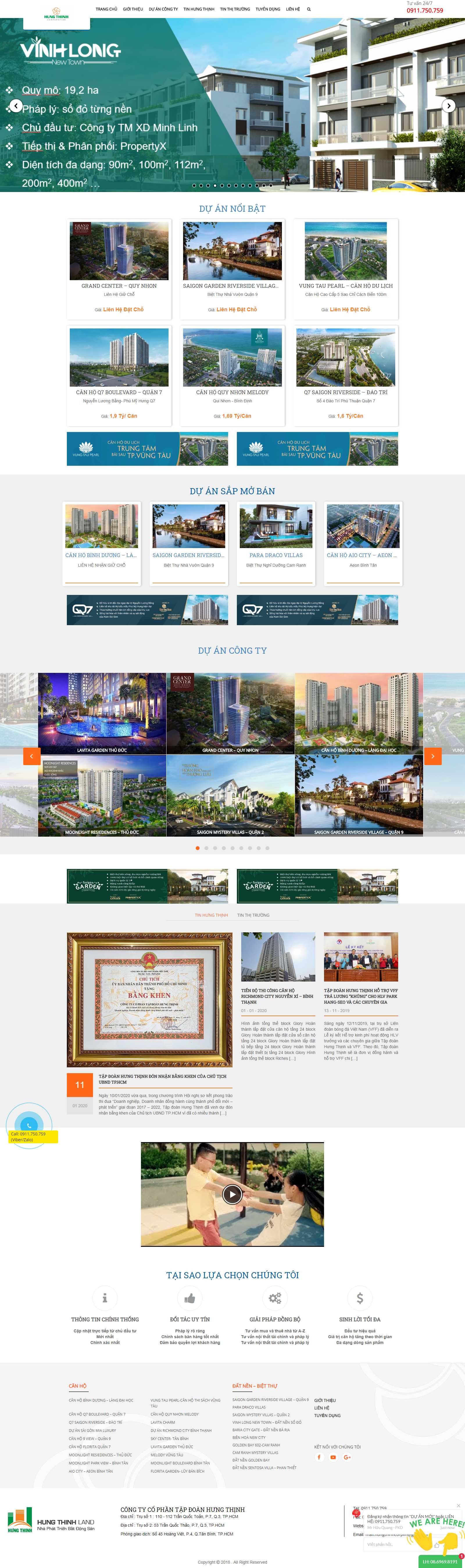 Thiết kế Web ưu việt - hungthinhcorpvn.com.vn