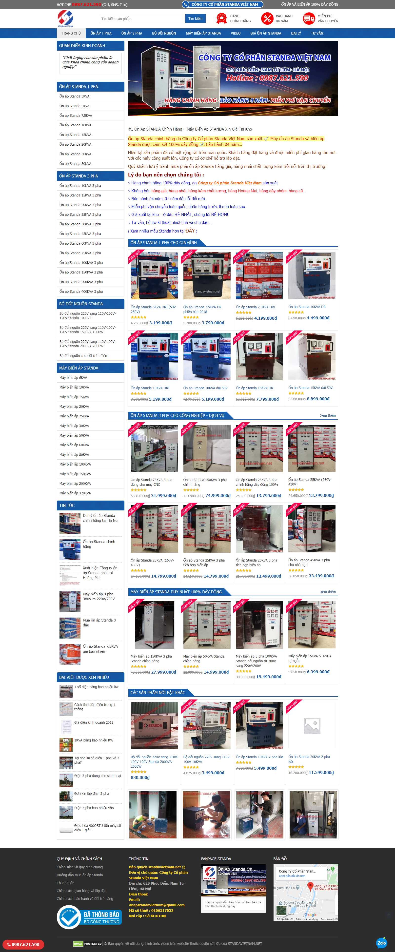 Thiết kế Web chuẩn seo - standavietnam.net
