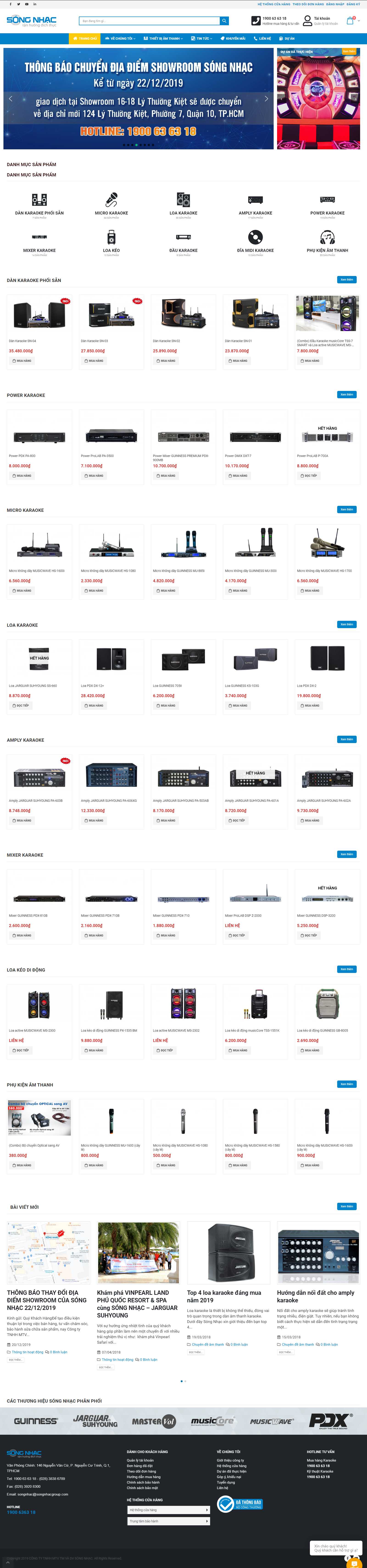 Thiết kế Web - songnhac.com.vn