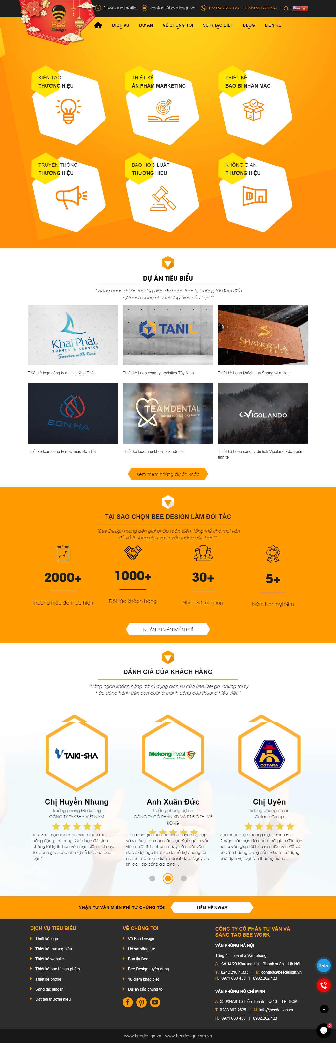 Thiết kế Web Logo - beedesign.com.vn