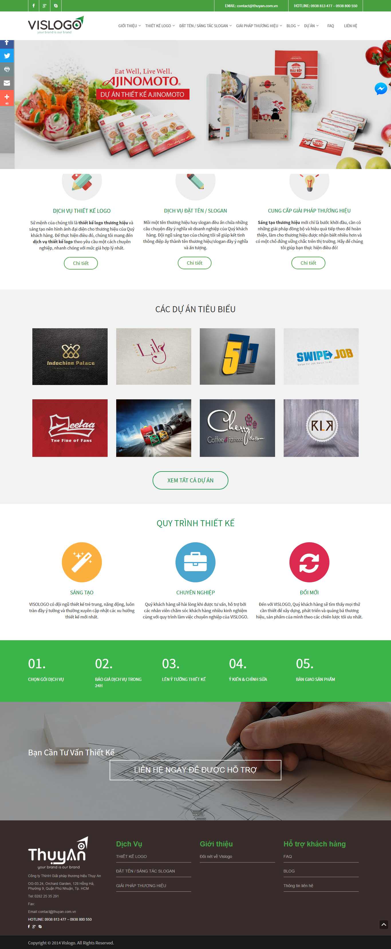 Thiết kế Web Logo - vislogo.com.vn