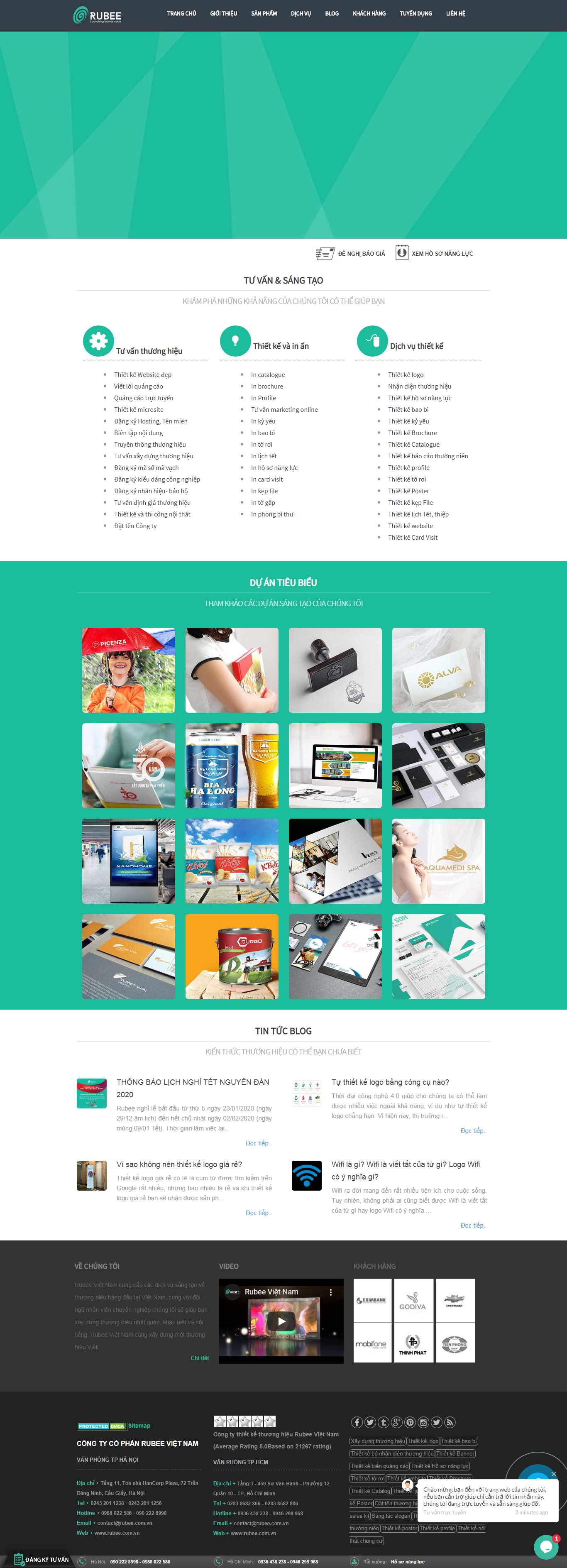 Thiết kế Web Logo - rubee.com.vn