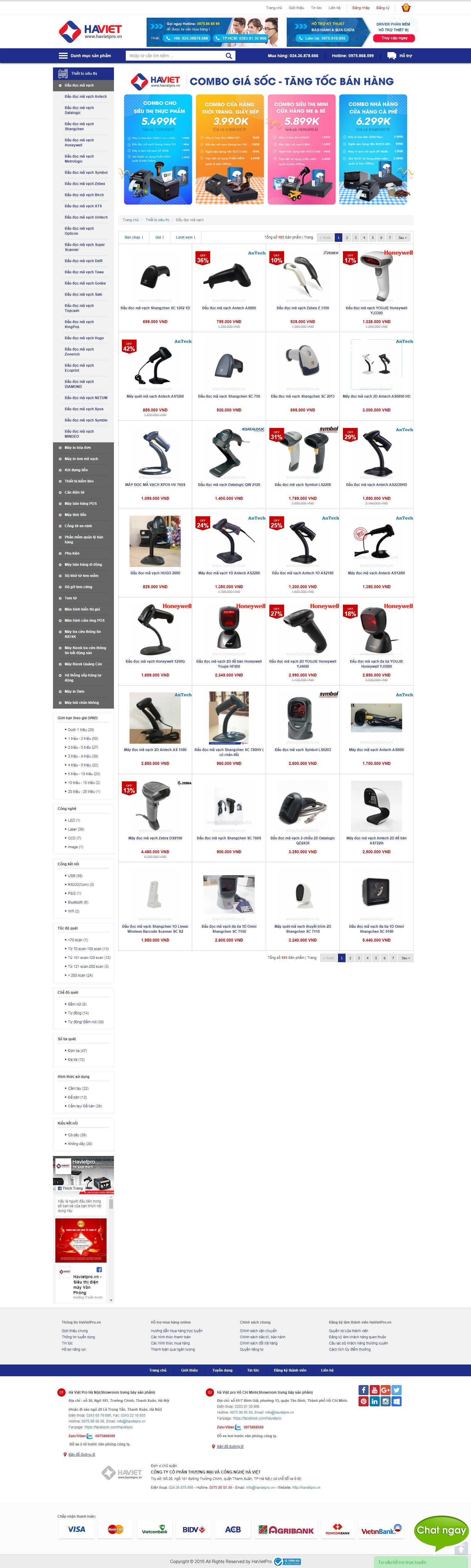 Thiết kế Web mới - havietpro.vn