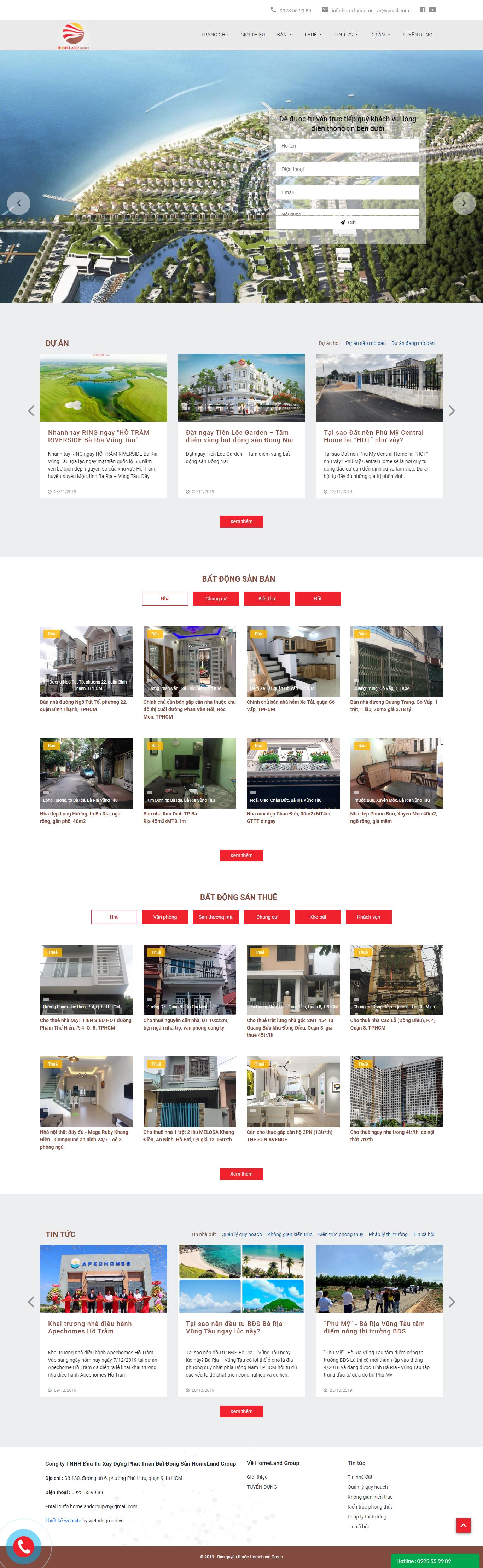 Thiết kế Web mới - muabannhadat24h.com