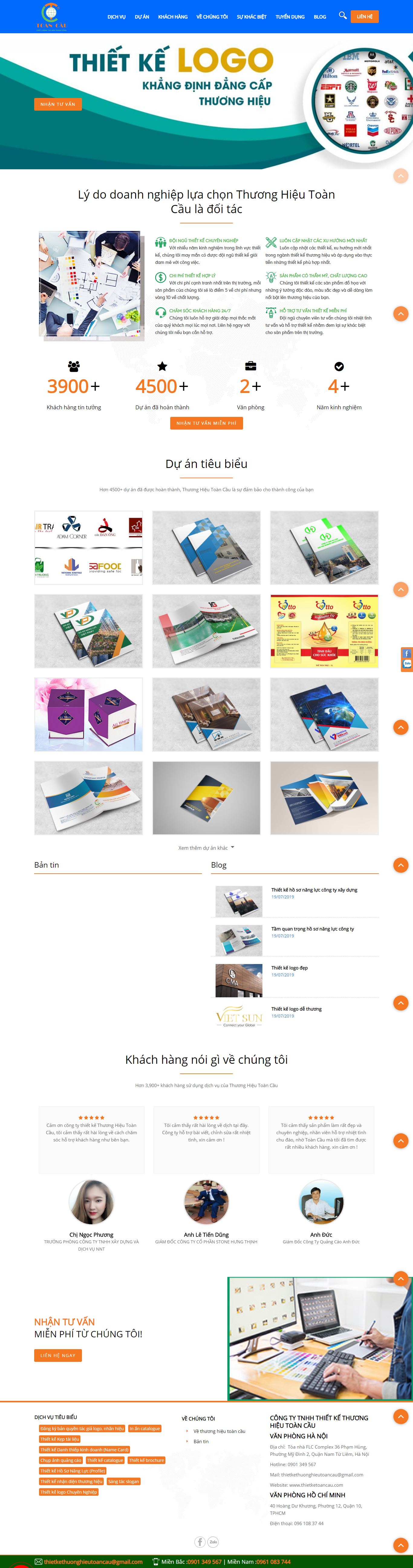 Thiết kế Web mới - thietketoancau.com