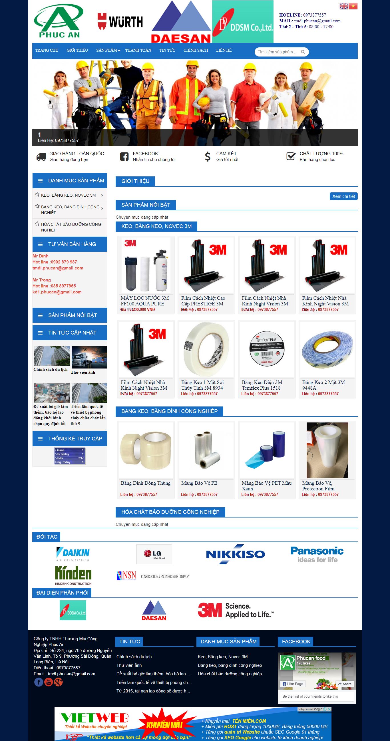 Thiết kế Web mới - phucantt.com