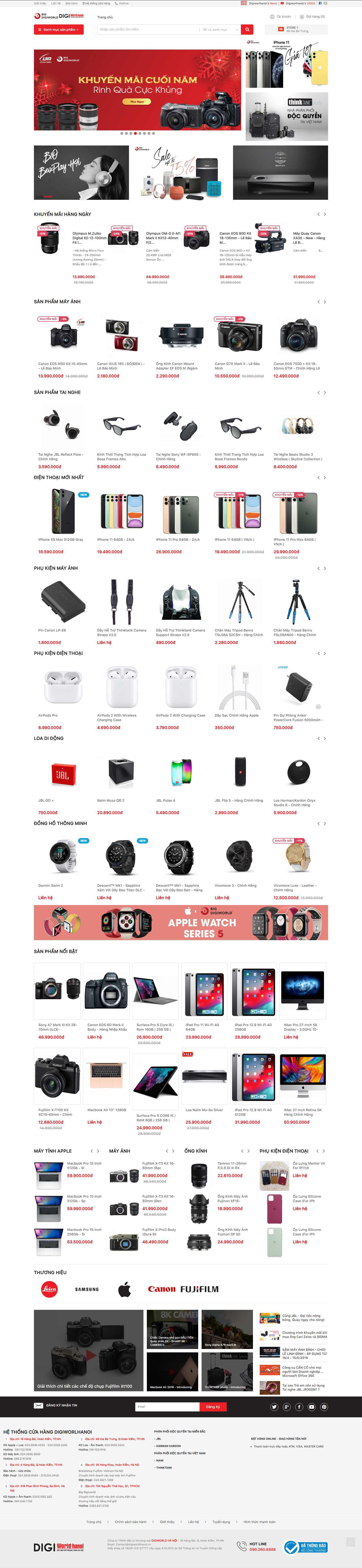 Thiết kế Web bán tai nghe - songlongmedia.com