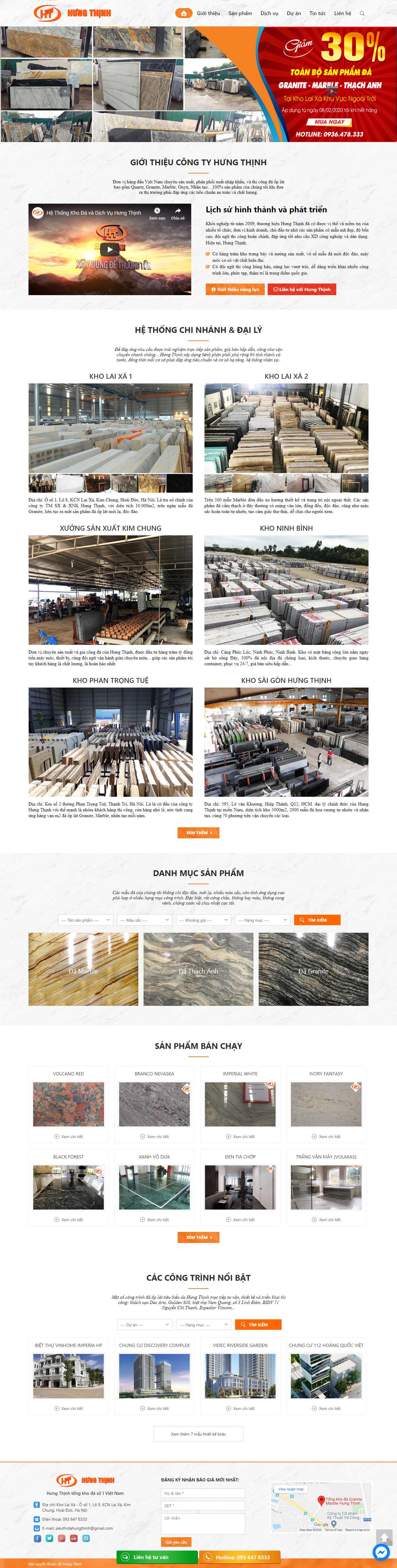 Thiết kế web đá ốp lát - sieuthida.vn